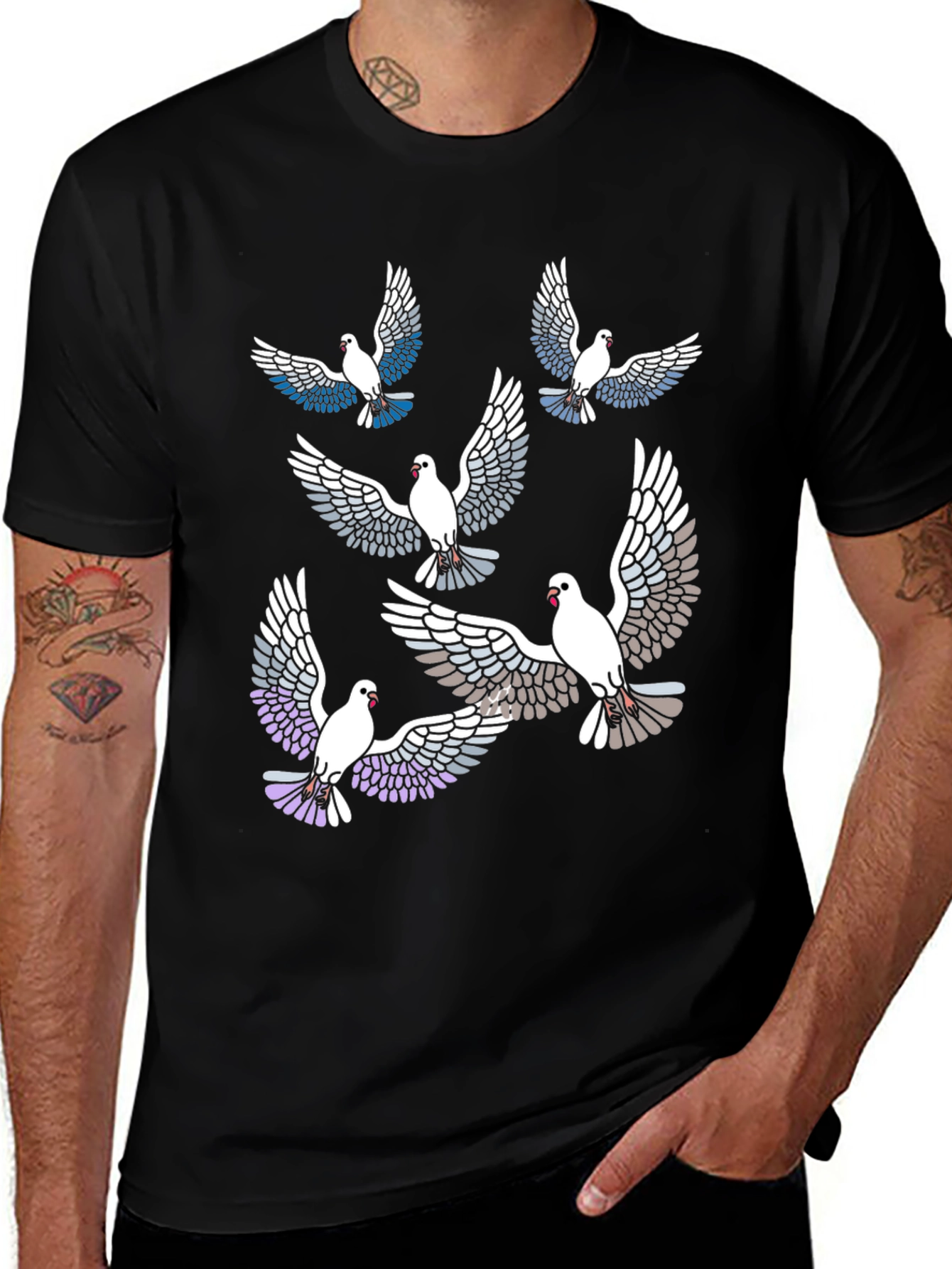 Variant 24 of Dove Print T-Shirt