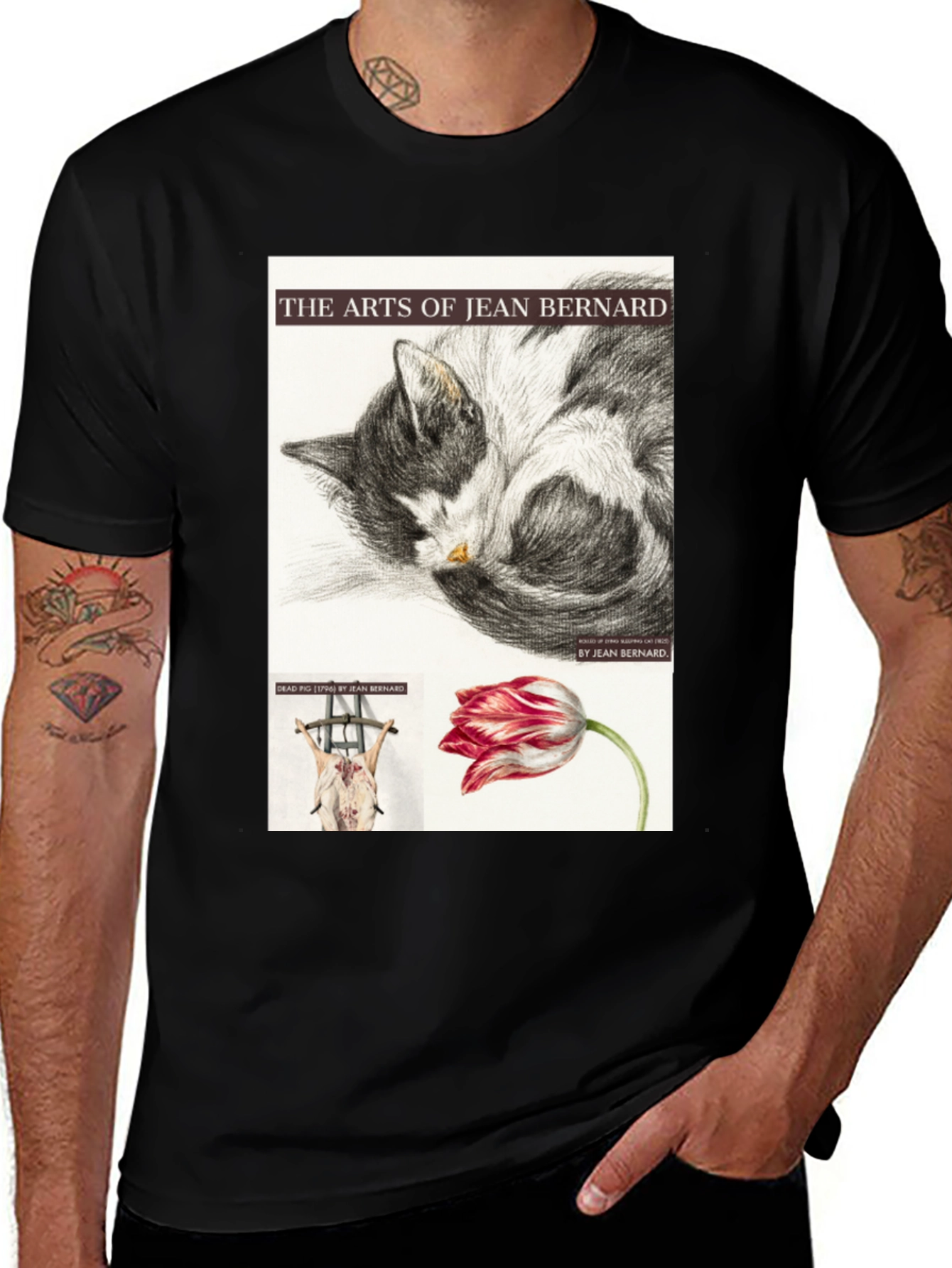Variant 25 of The Arts of Jean Bernard Black T-Shirt