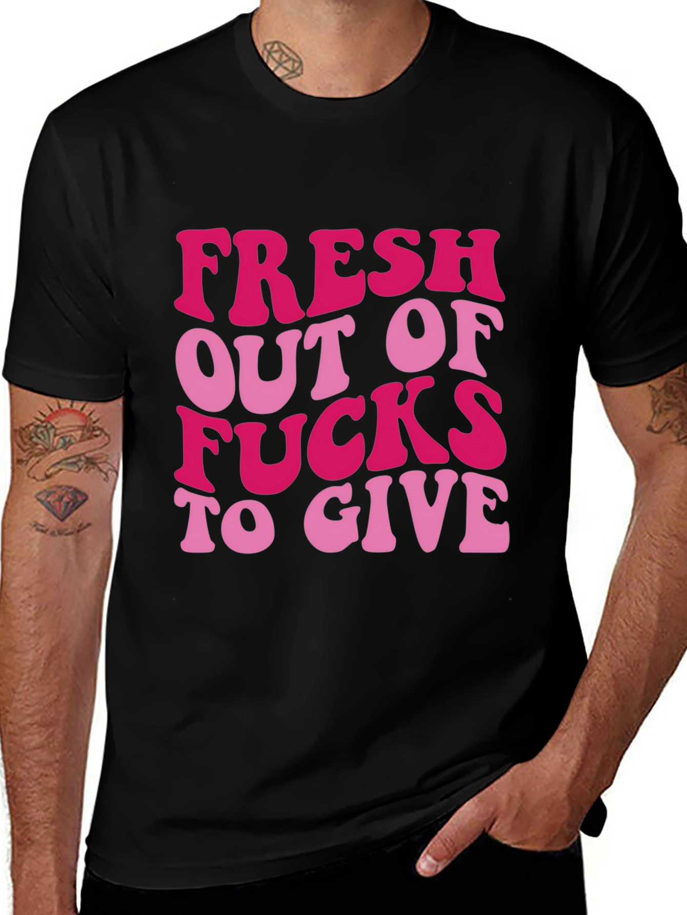 Variant 29 of Fresh Out Of Funny Graphic T-Shirt