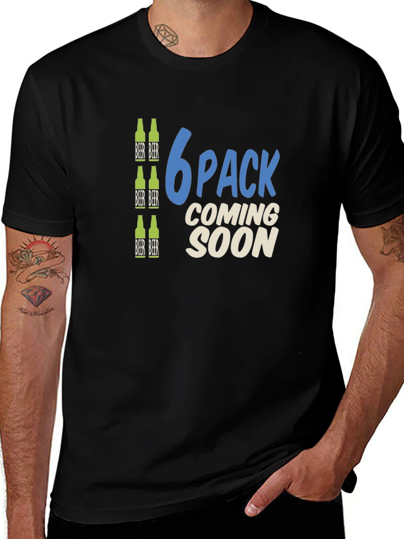 Variant 4 of 6 Pack Coming Soon Funny T-Shirt