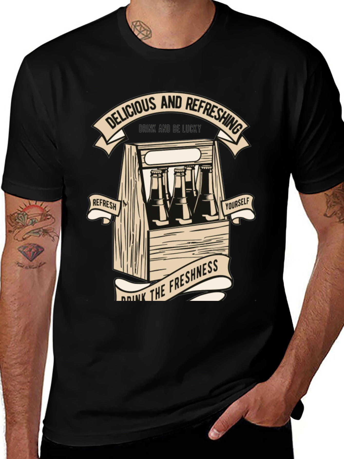 Delicious & Refreshing Graphic T-Shirt