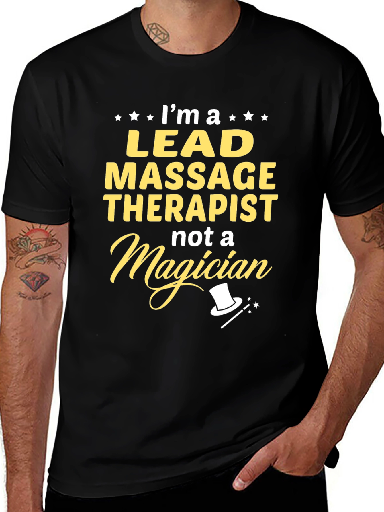Variant 28 of Lead Massage Therapist T-Shirt - Funny Gift