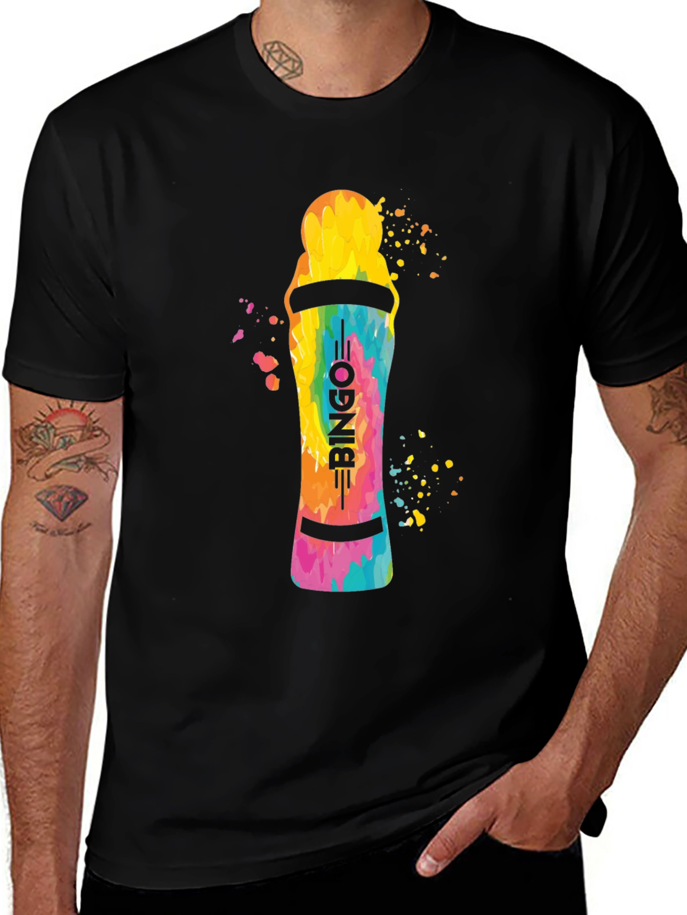 Bingo Dauber T-Shirt - Colorful Game Night Tee