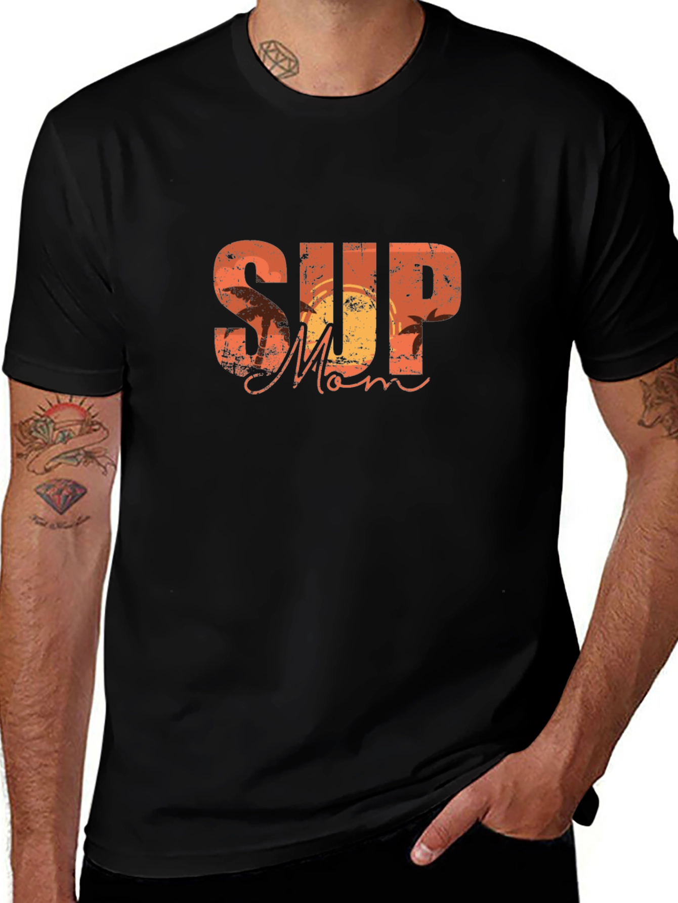 SUP Mom Graphic Tee - Beach Lover's Apparel