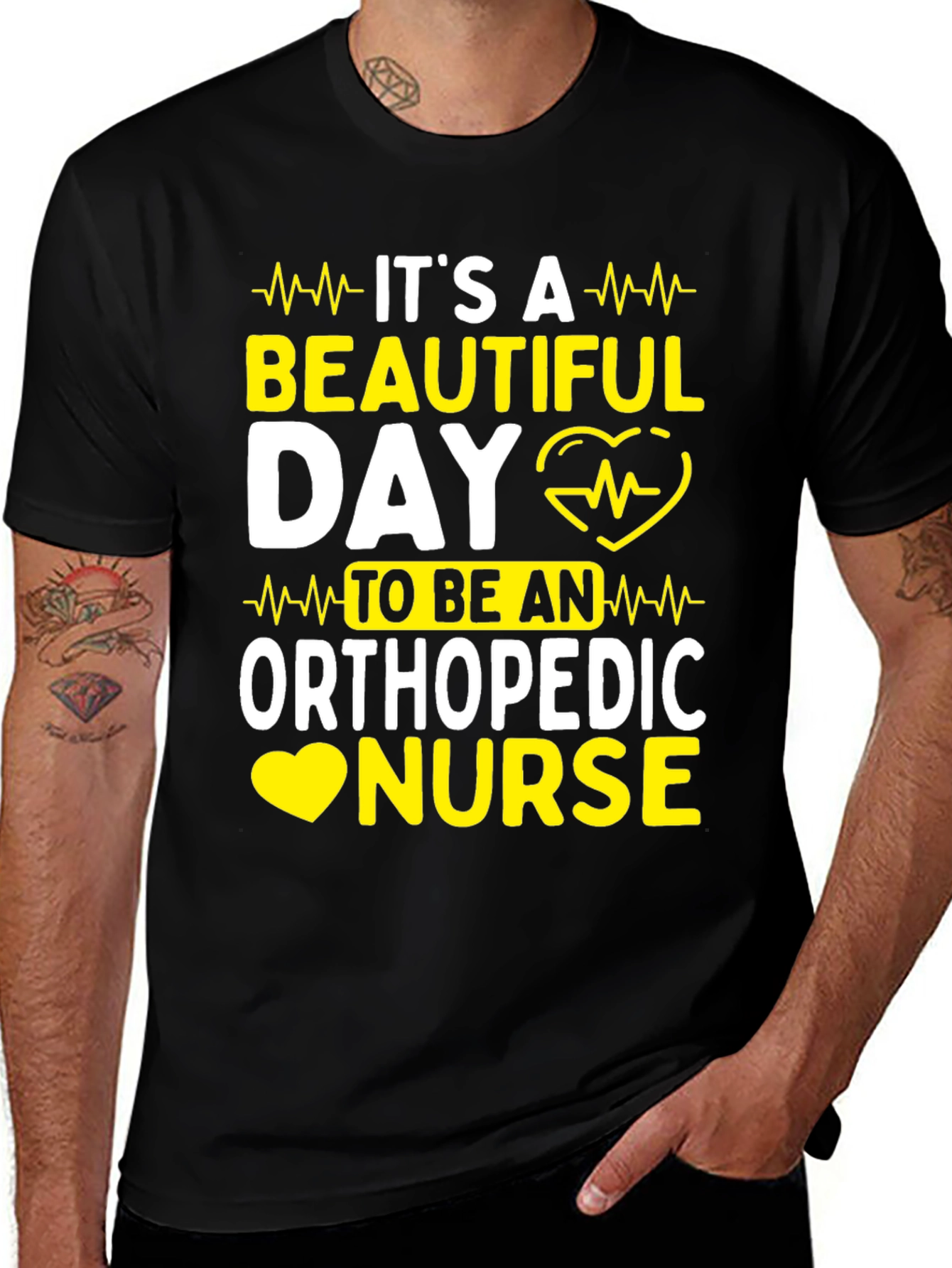 Orthopedic Nurse T-Shirt - It's a Beautiful Day