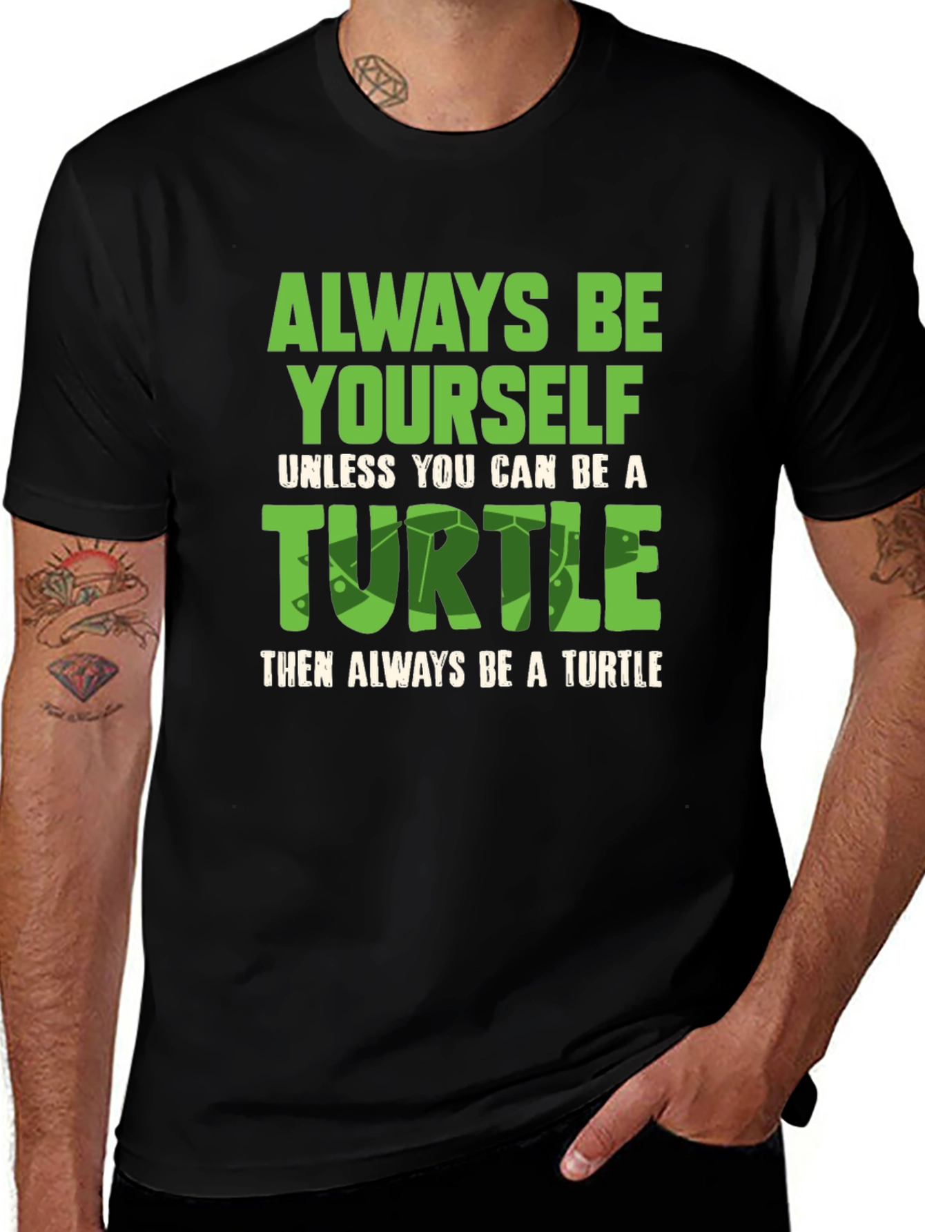 Variant 11 of Always Be Yourself Unless Turtle T-Shirt