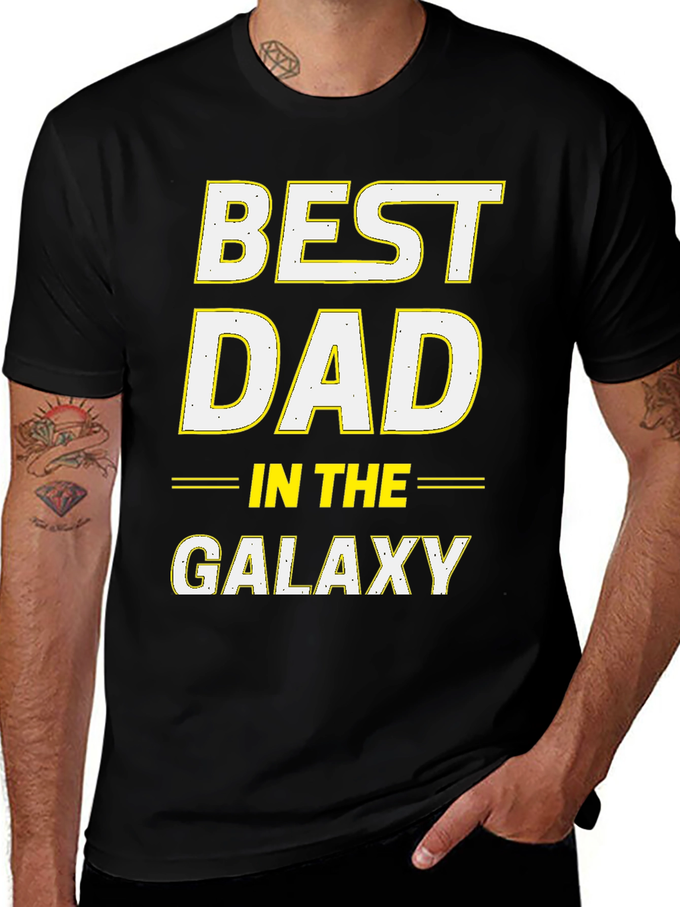 Best Dad in the Galaxy T-Shirt - Father's Day Gift