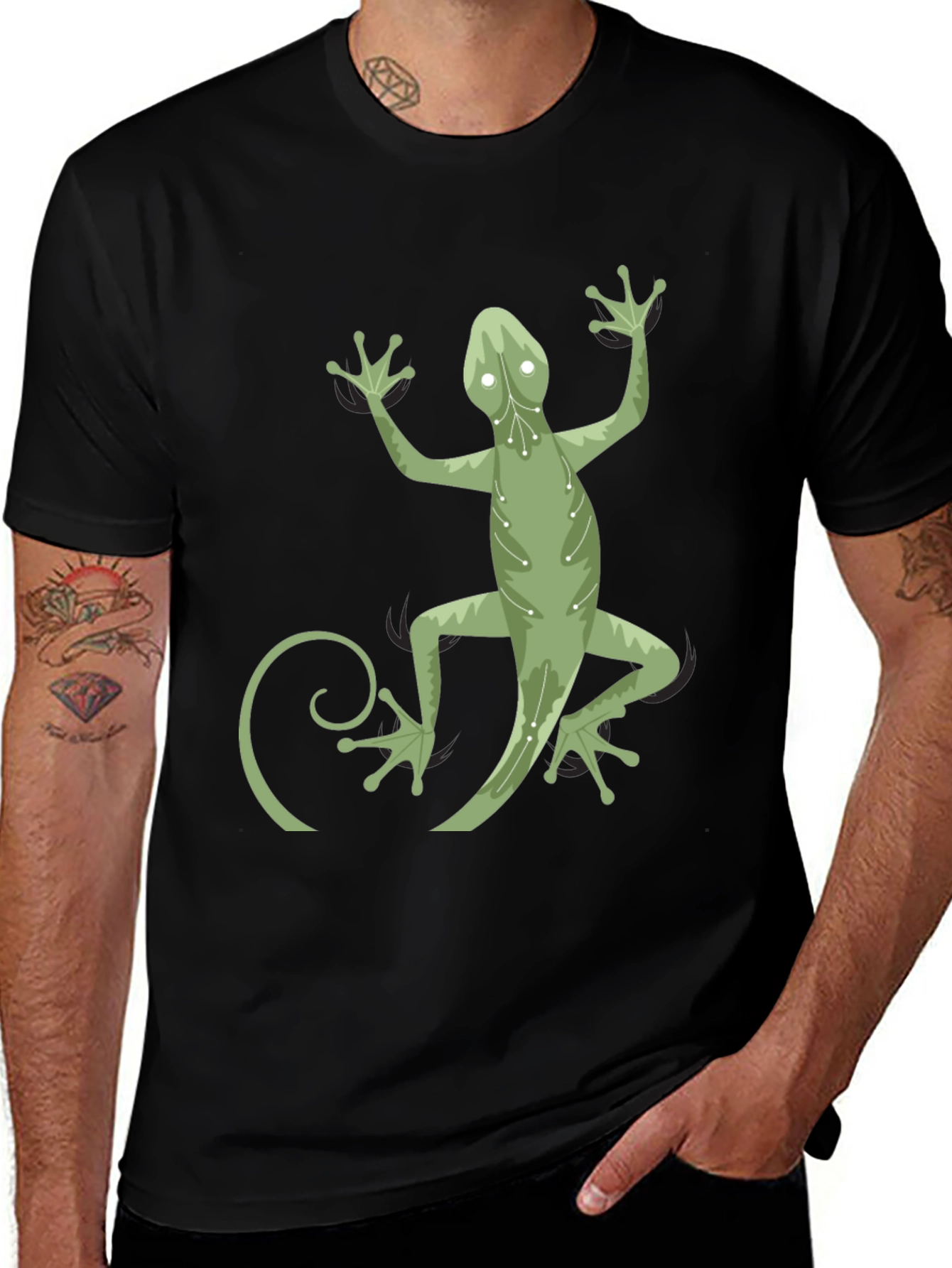 Variant 16 of Lizard Graphic T-Shirt - Cool Reptile Tee