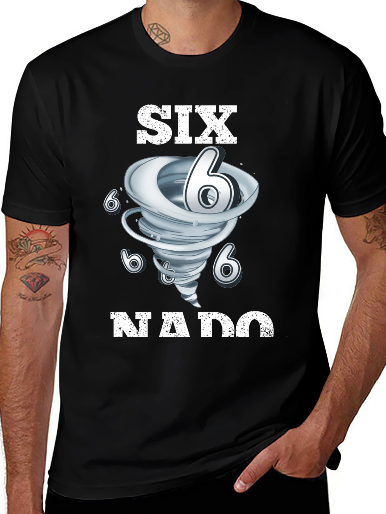Variant 28 of Six-Nado Graphic Tee