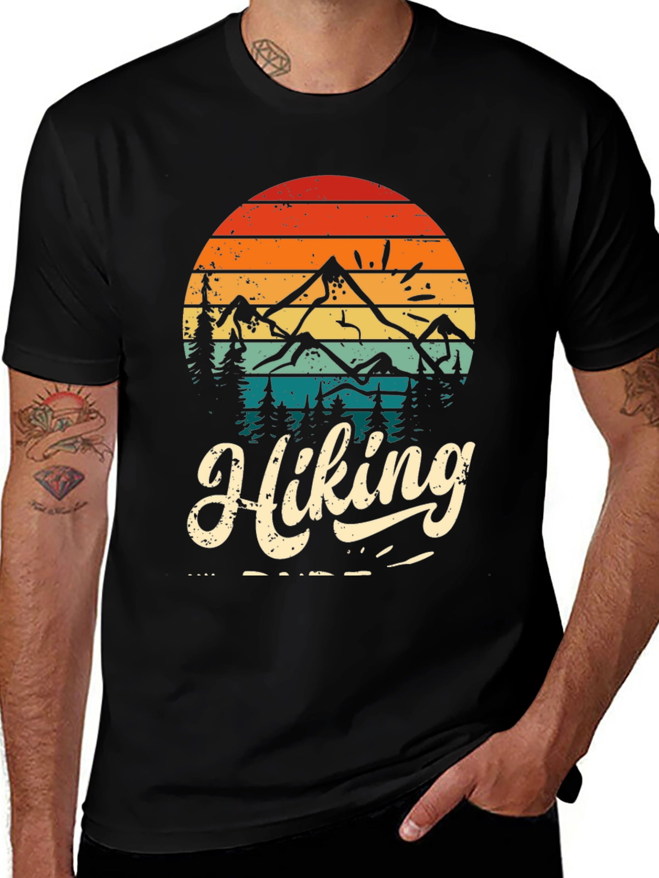 Variant 11 of Vintage Hiking T-Shirt