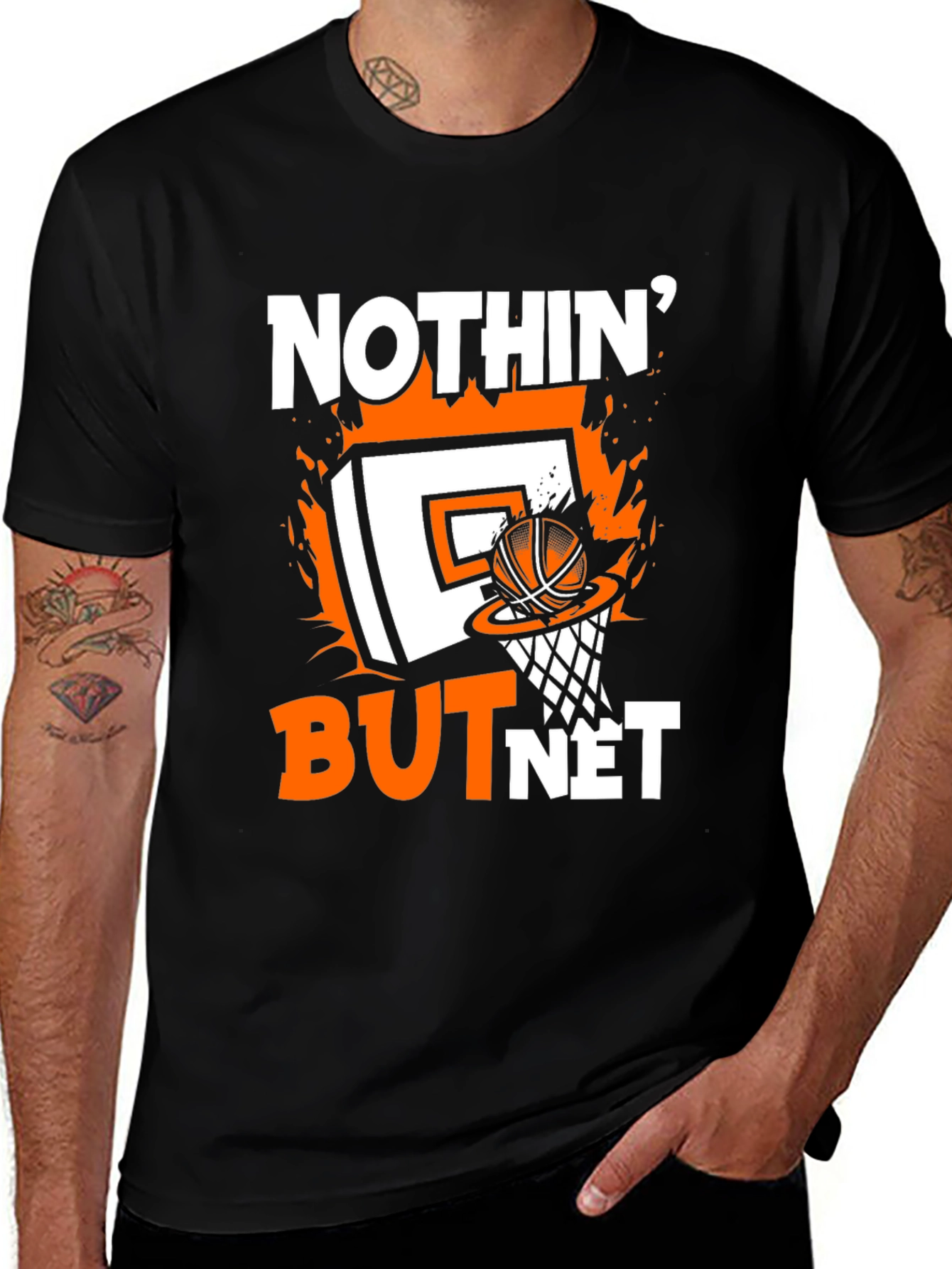 Variant 13 of Nothin' But Net Basketball T-Shirt