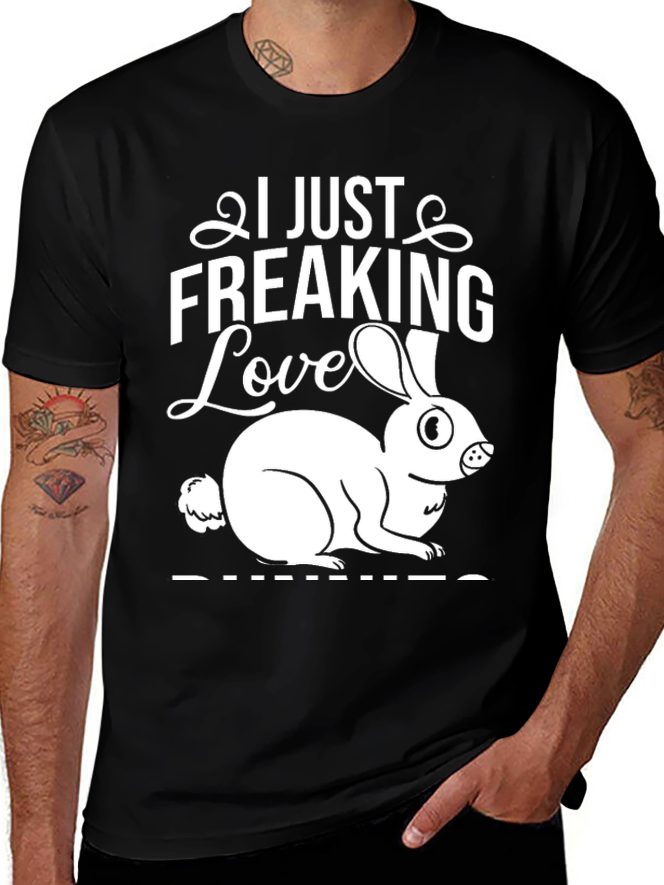 Variant 10 of I Just Freaking Love Rabbits T-Shirt