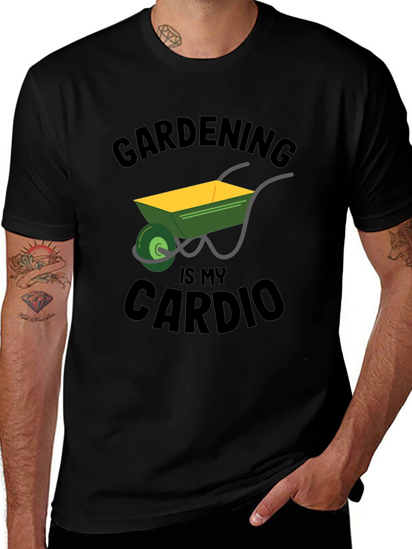 Variant 20 of Gardening is My Cardio T-Shirt - Funny Gardener Tee