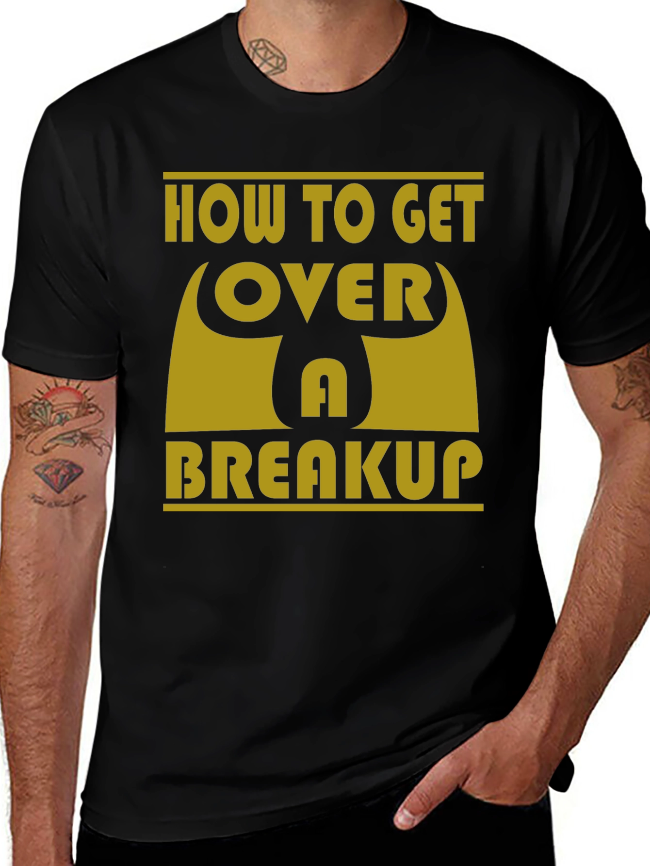 Variant 7 of How to Get Over a Breakup T-Shirt