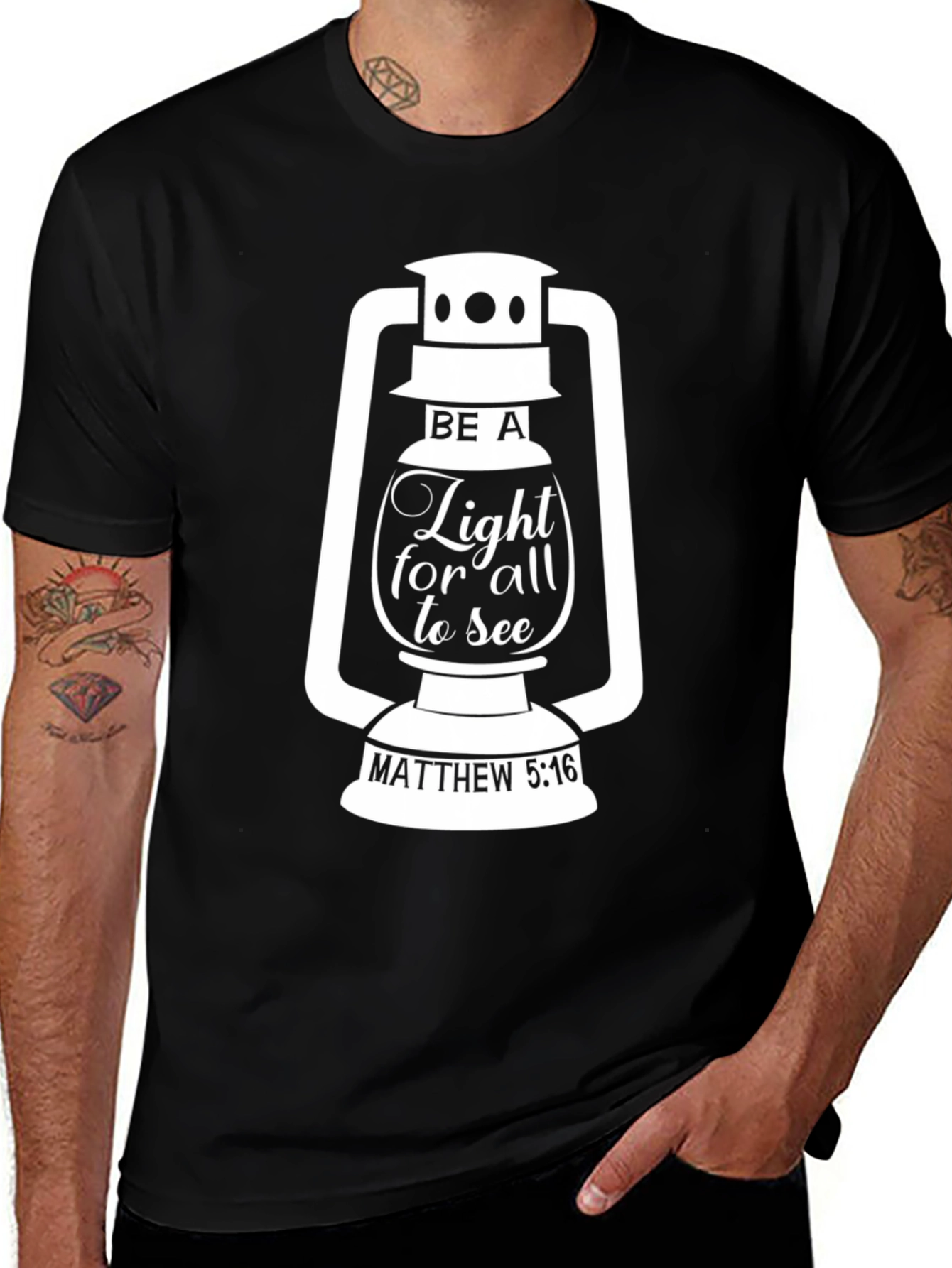 Be A Light Christian T-Shirt