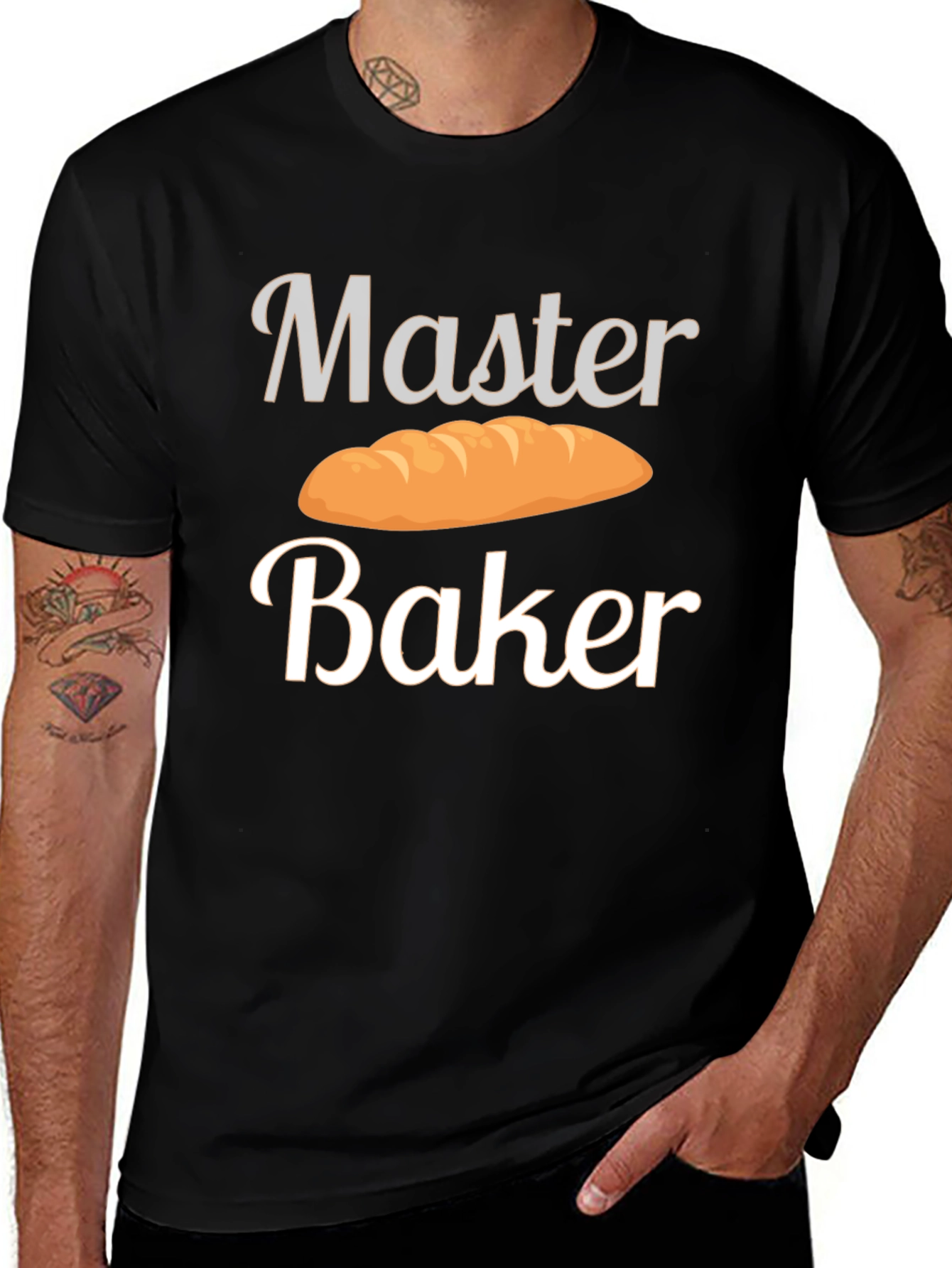 Variant 19 of Master Baker T-Shirt - Bread Lover Tee