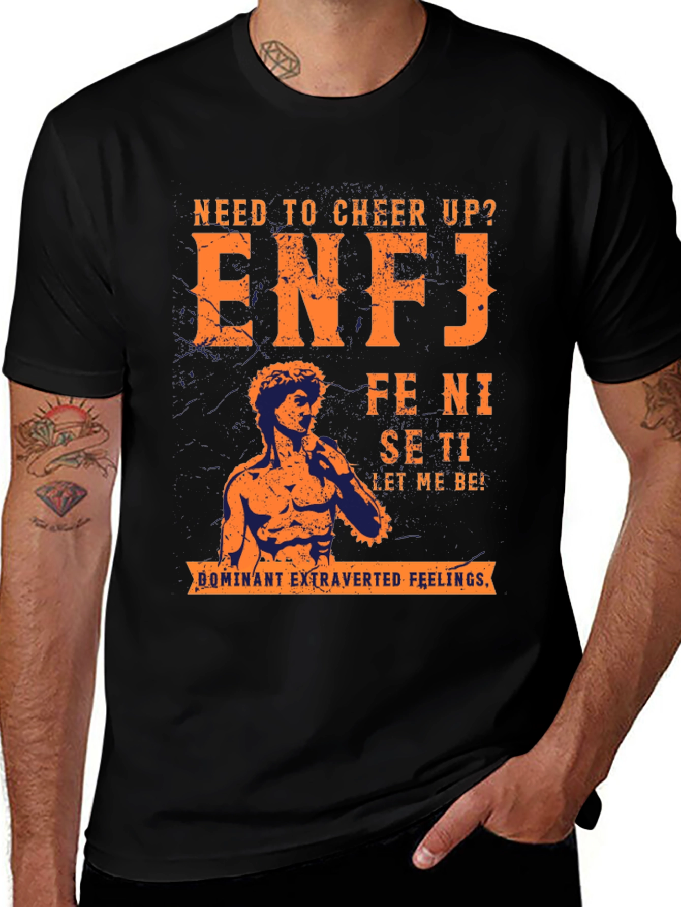 Variant 4 of ENFJ Personality Type T-Shirt
