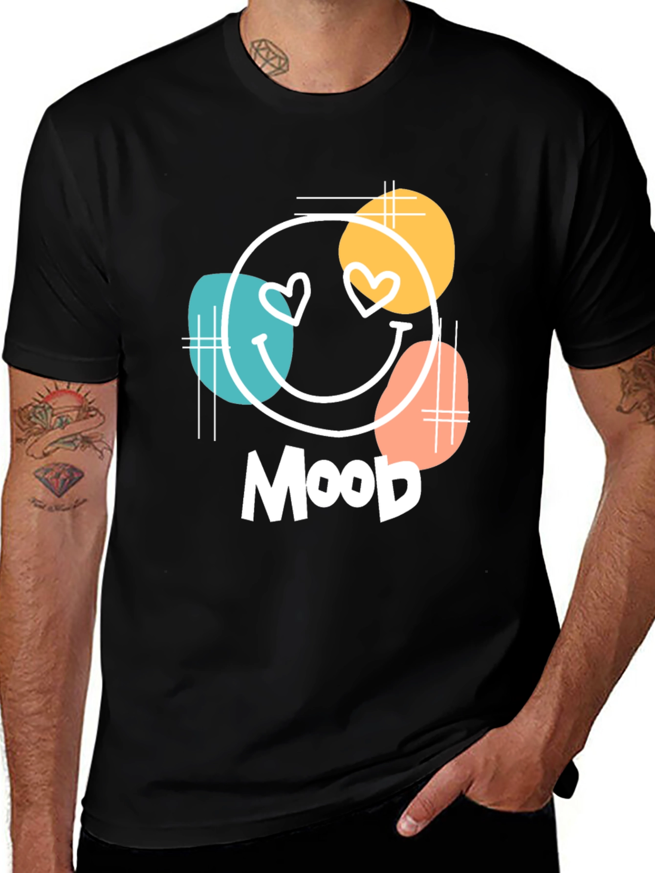 Variant 22 of Mood Graphic Tee - Trendy Design