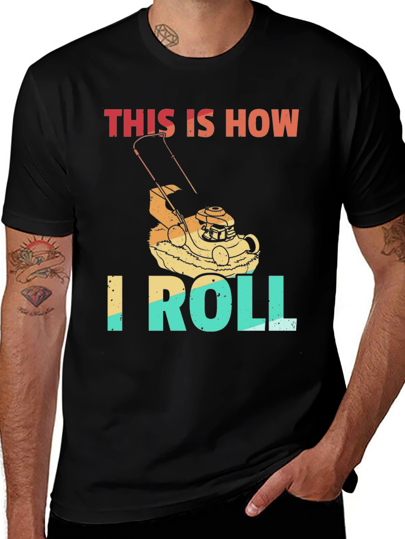 This is How I Roll Lawn Mower T-Shirt
