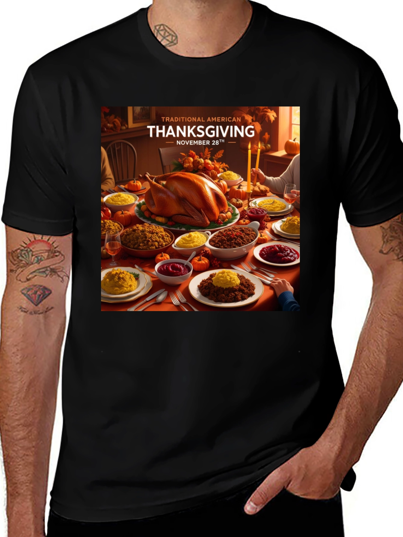 Thanksgiving Feast T-Shirt - November 28th