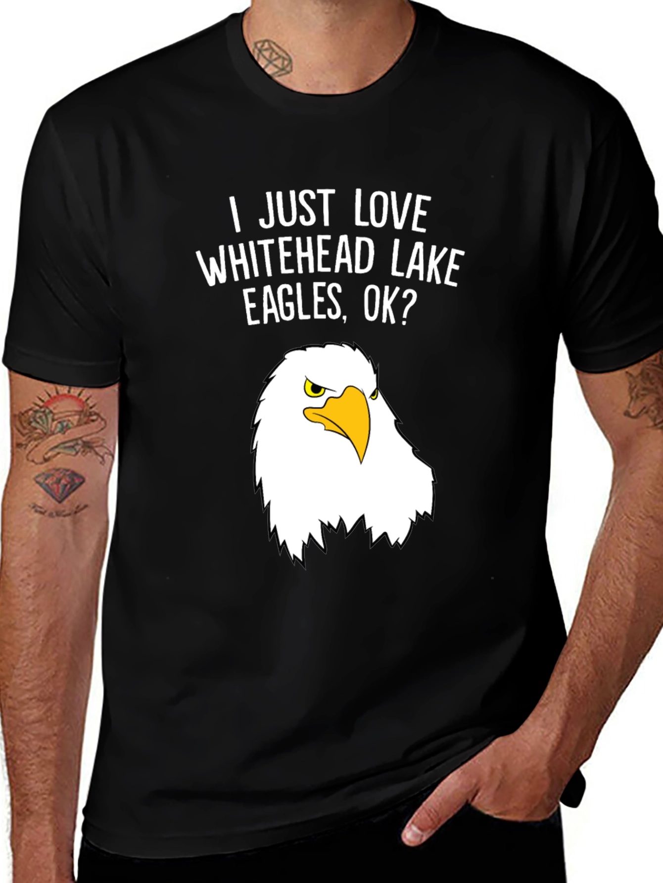 Variant 4 of Whitehead Lake Eagles Graphic Tee - OK?