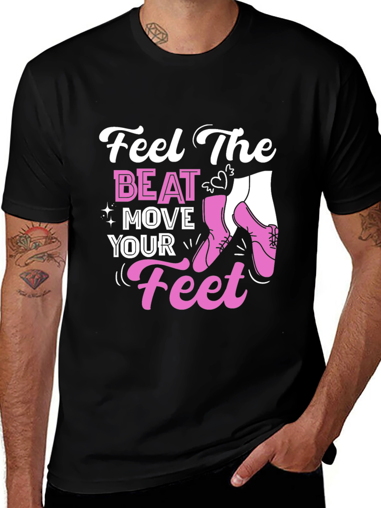 Variant 28 of Feel the Beat Dance T-Shirt