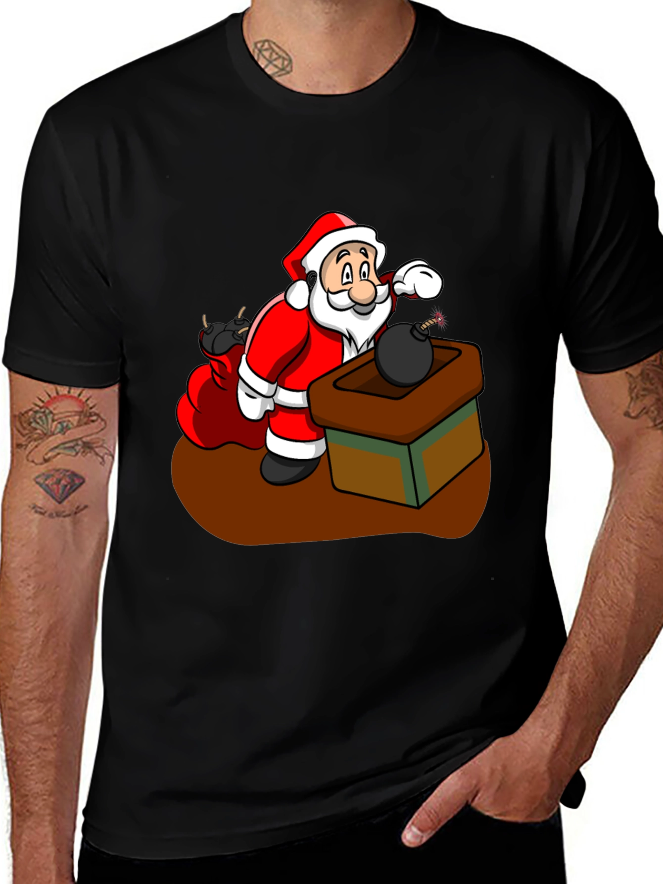 Santa Bomb T-Shirt