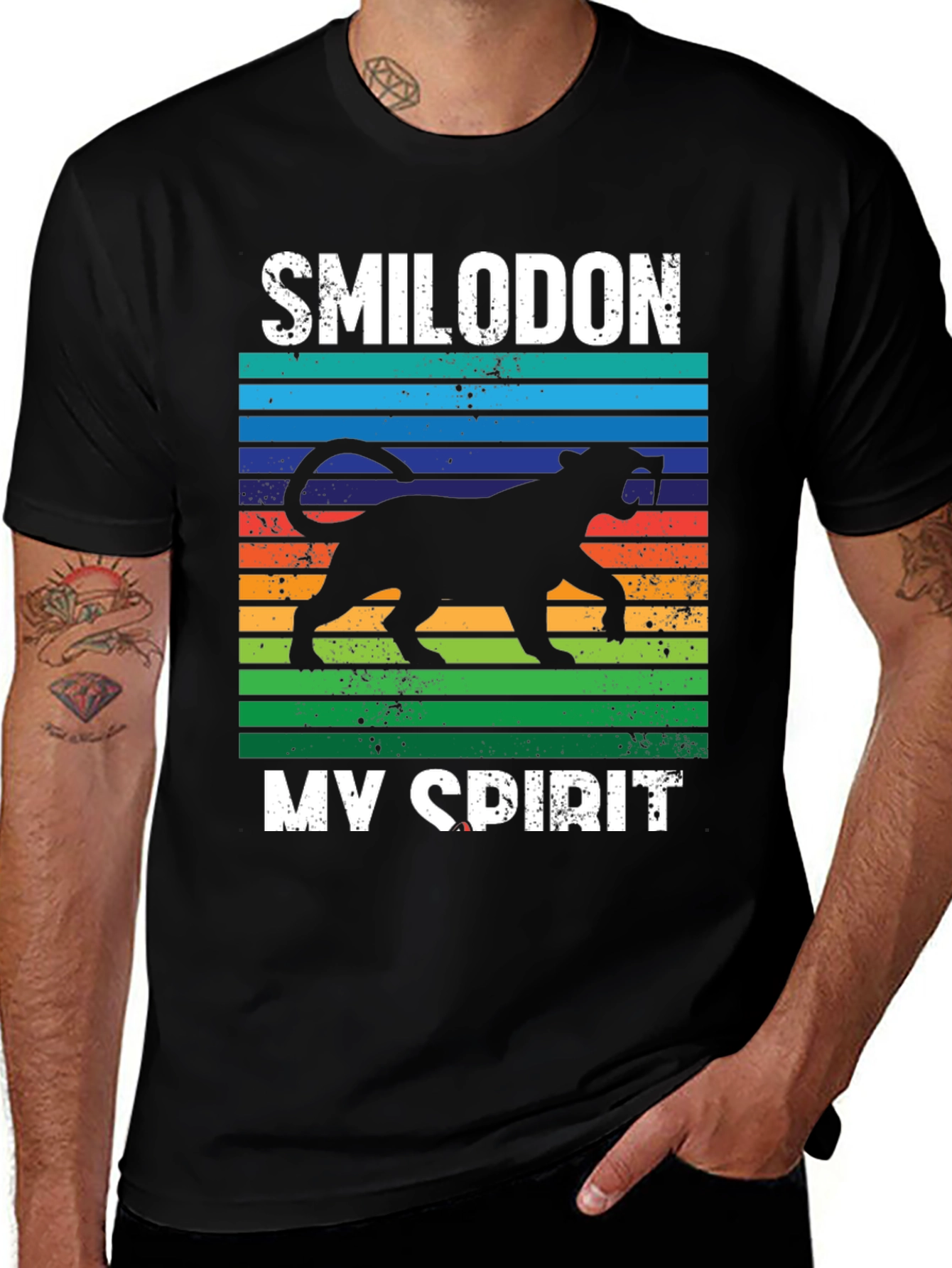 Smilodon My Spirit Animal T-Shirt