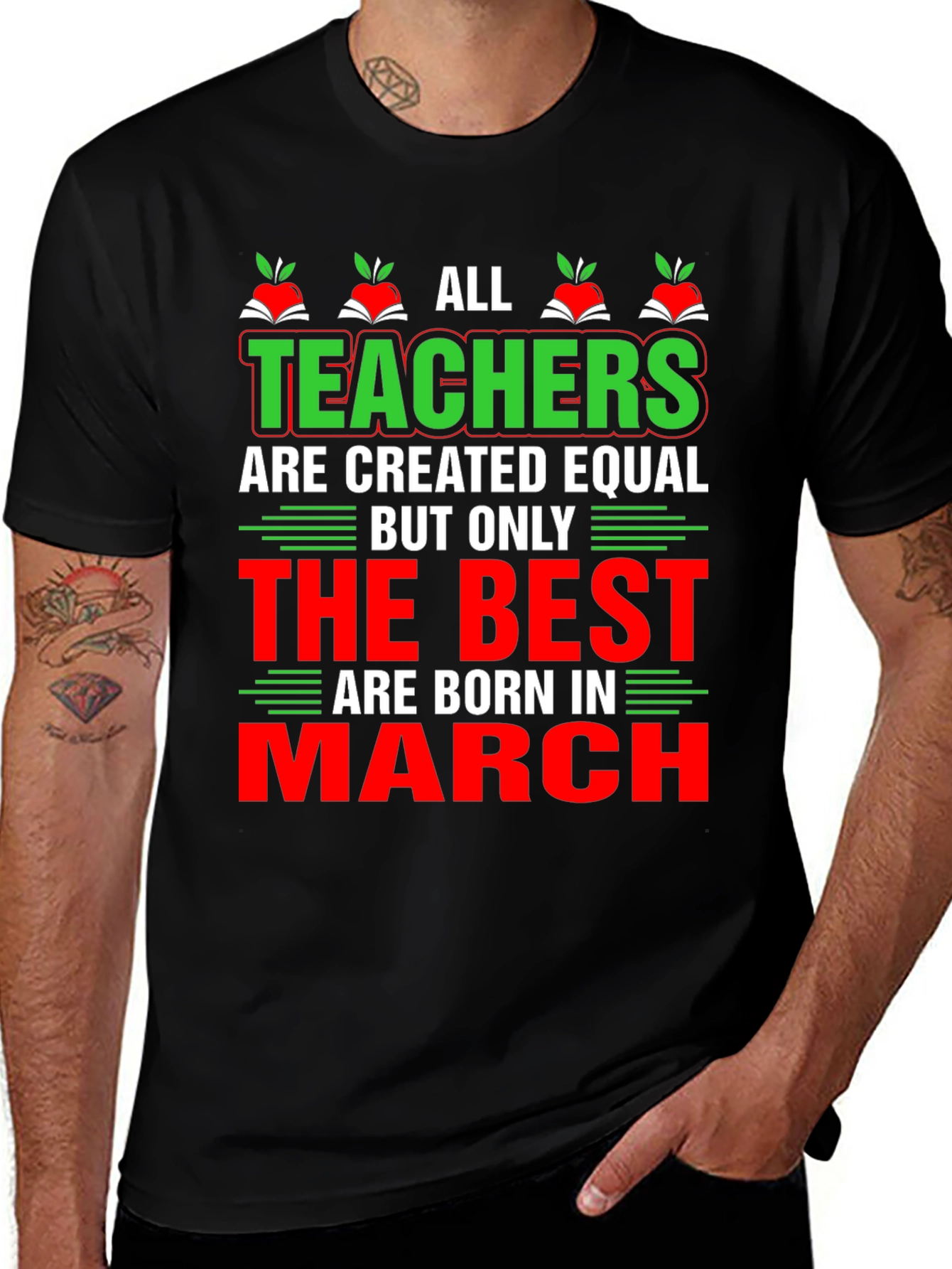 Variant 18 of All Teachers are Created Equal T-Shirt