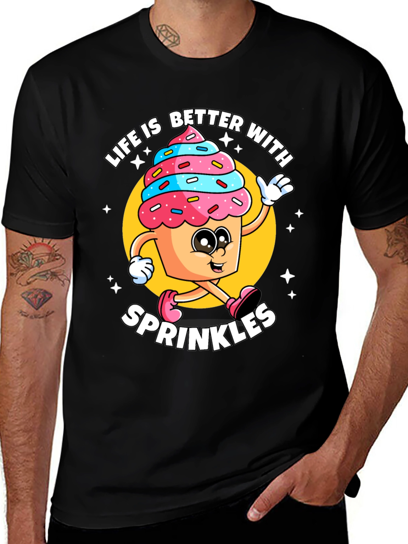 Variant 8 of Life is Better with Sprinkles T-Shirt