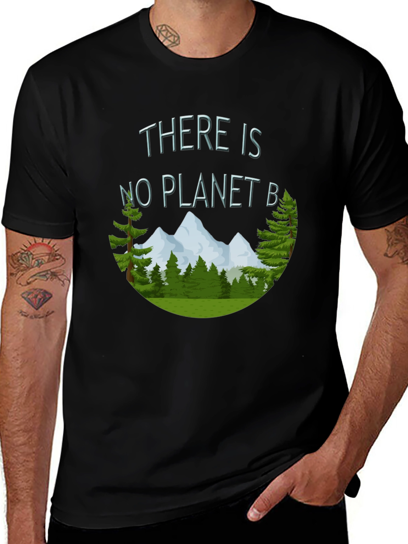 Variant 10 of There Is No Planet B Graphic Tee
