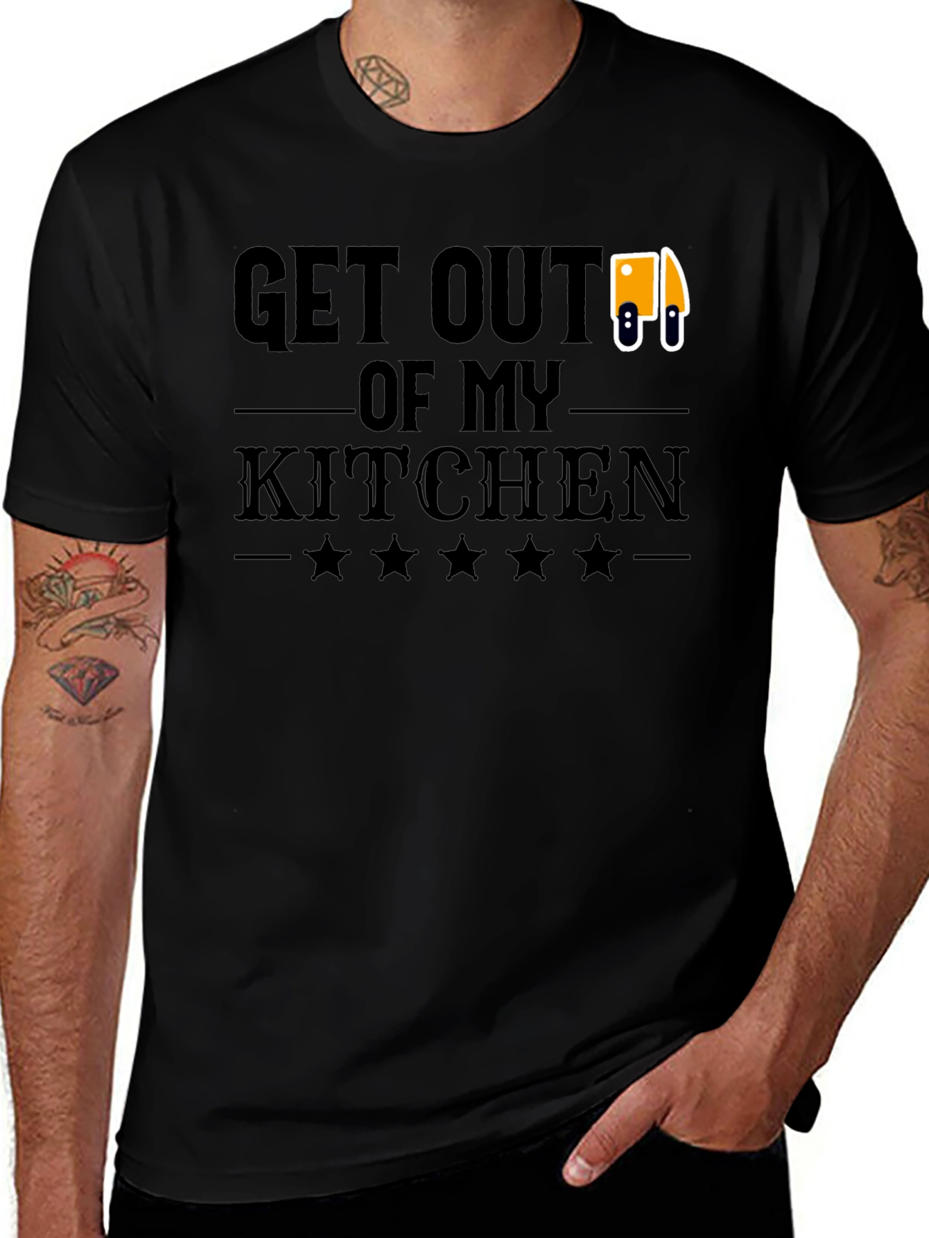 Variant 20 of Get Out Of My Kitchen Graphic Tee