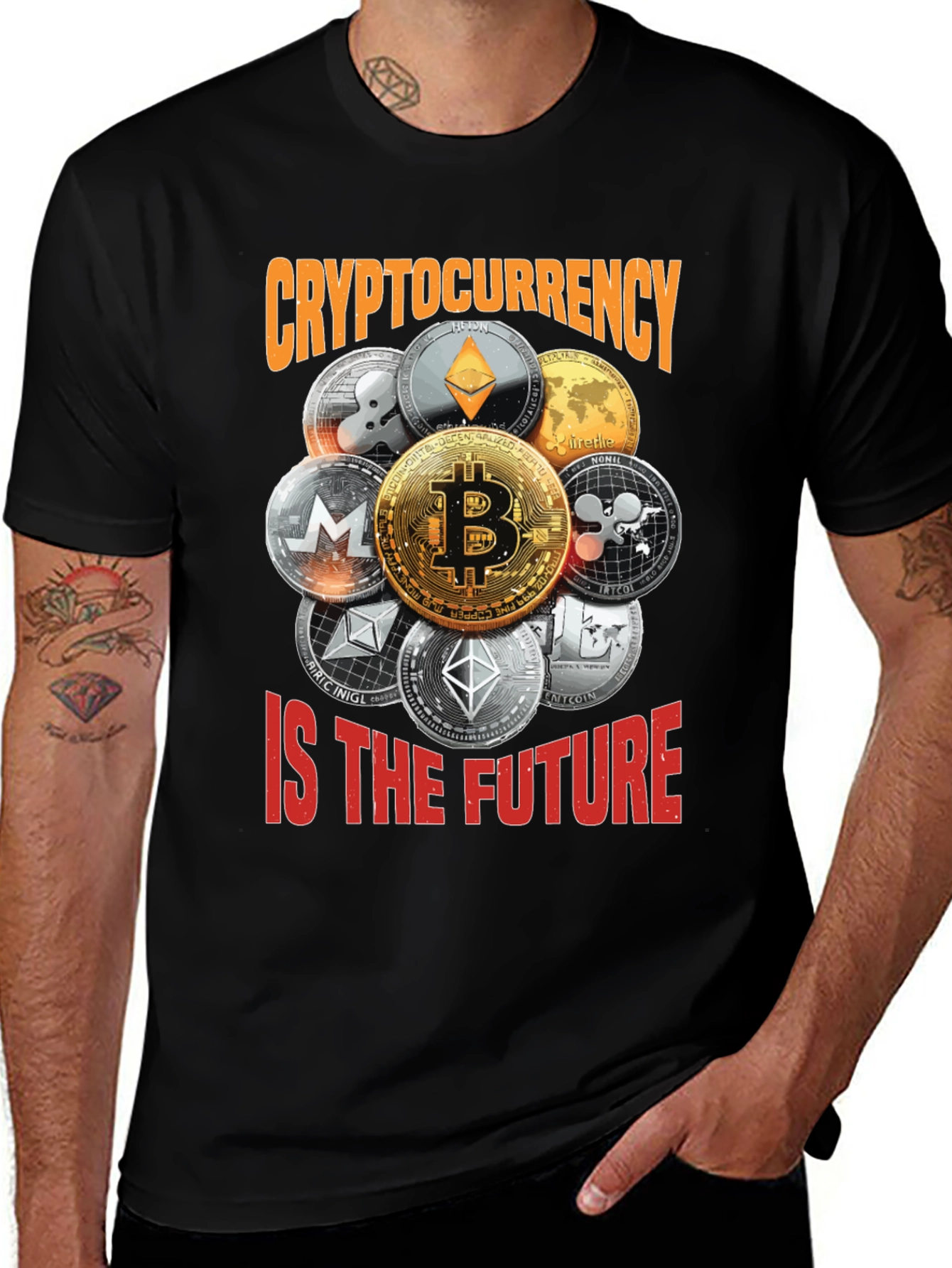 Variant 3 of Cryptocurrency is the Future T-Shirt