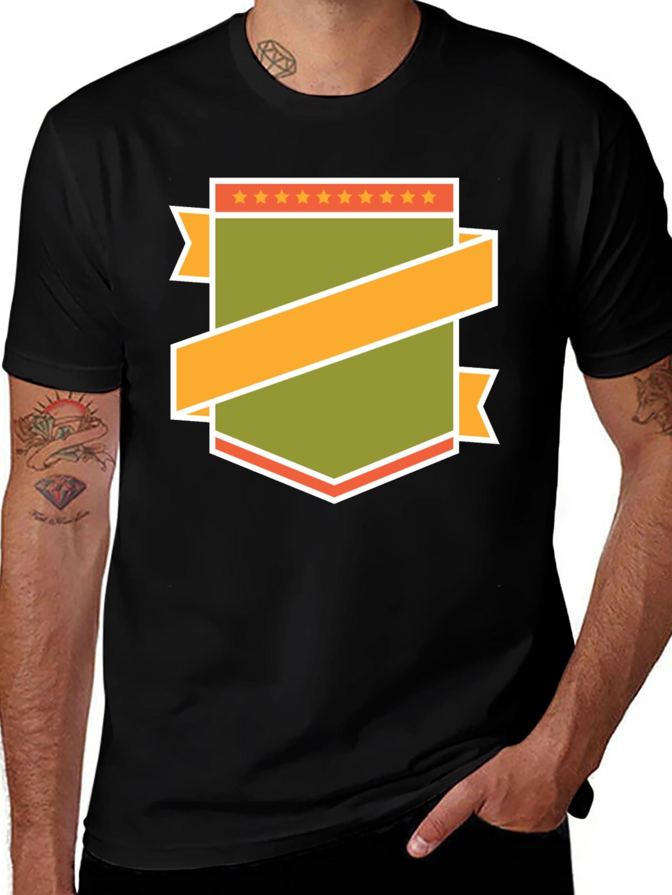 Variant 21 of Retro Badge Graphic T-Shirt
