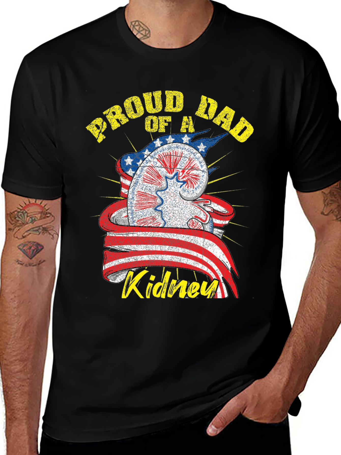 Proud Dad of a Kidney T-Shirt