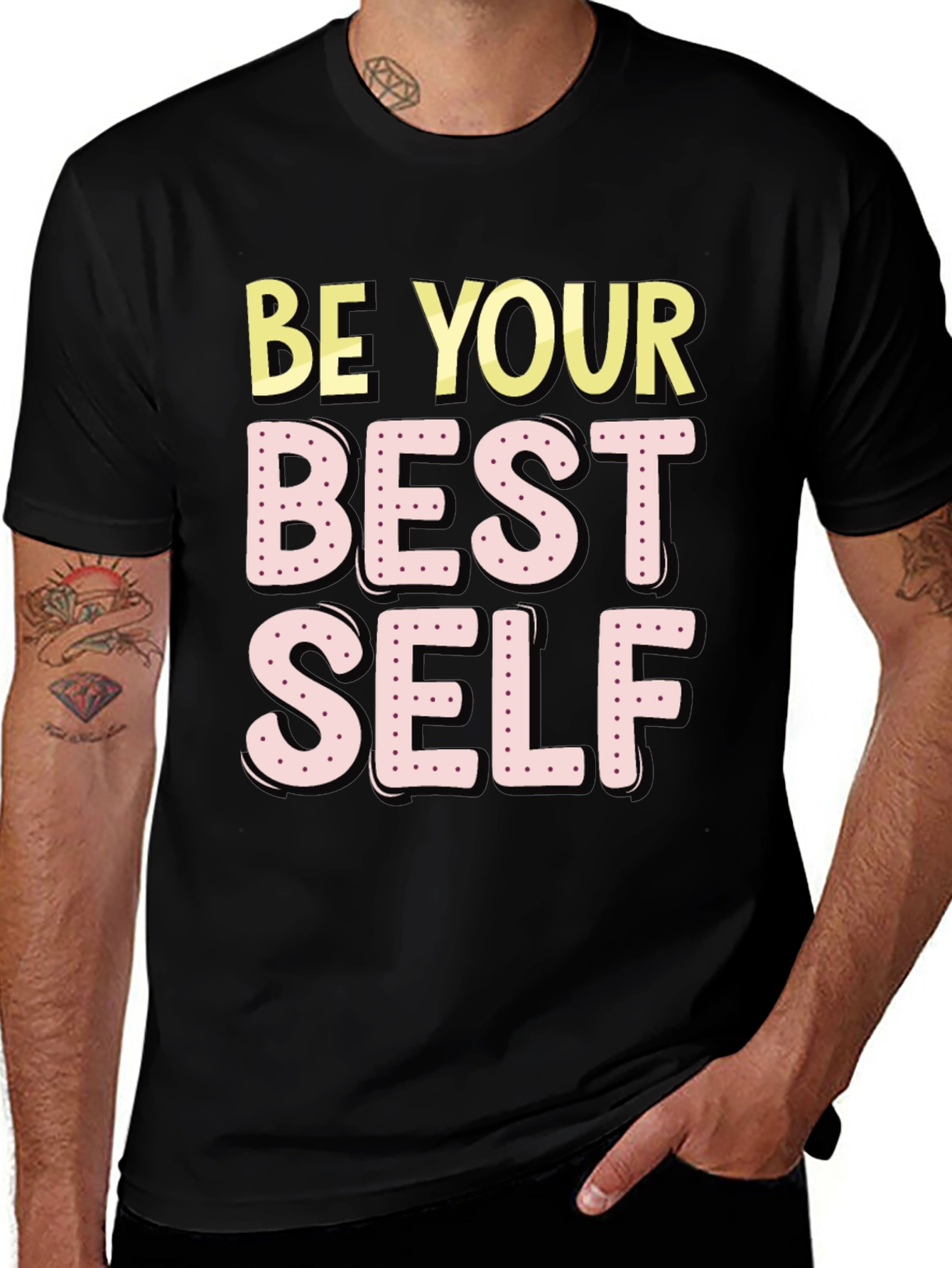 Variant 23 of Be Your Best Self Graphic Tee