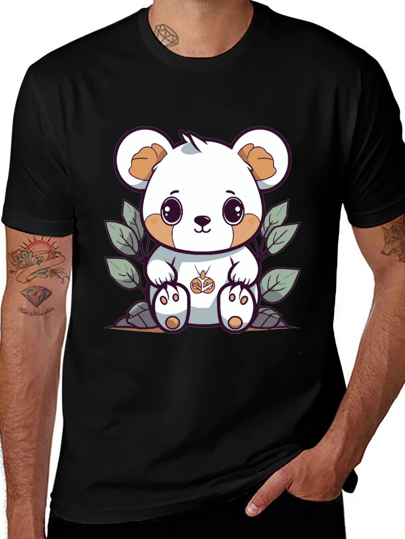 Variant 24 of Cute Cartoon Bear T-Shirt