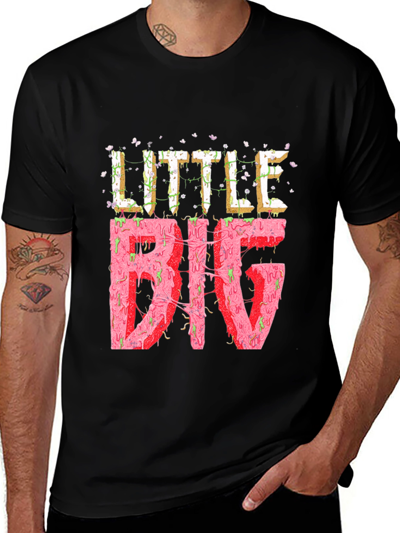 Variant 11 of Little Big Graphic Tee - Statement T-Shirt