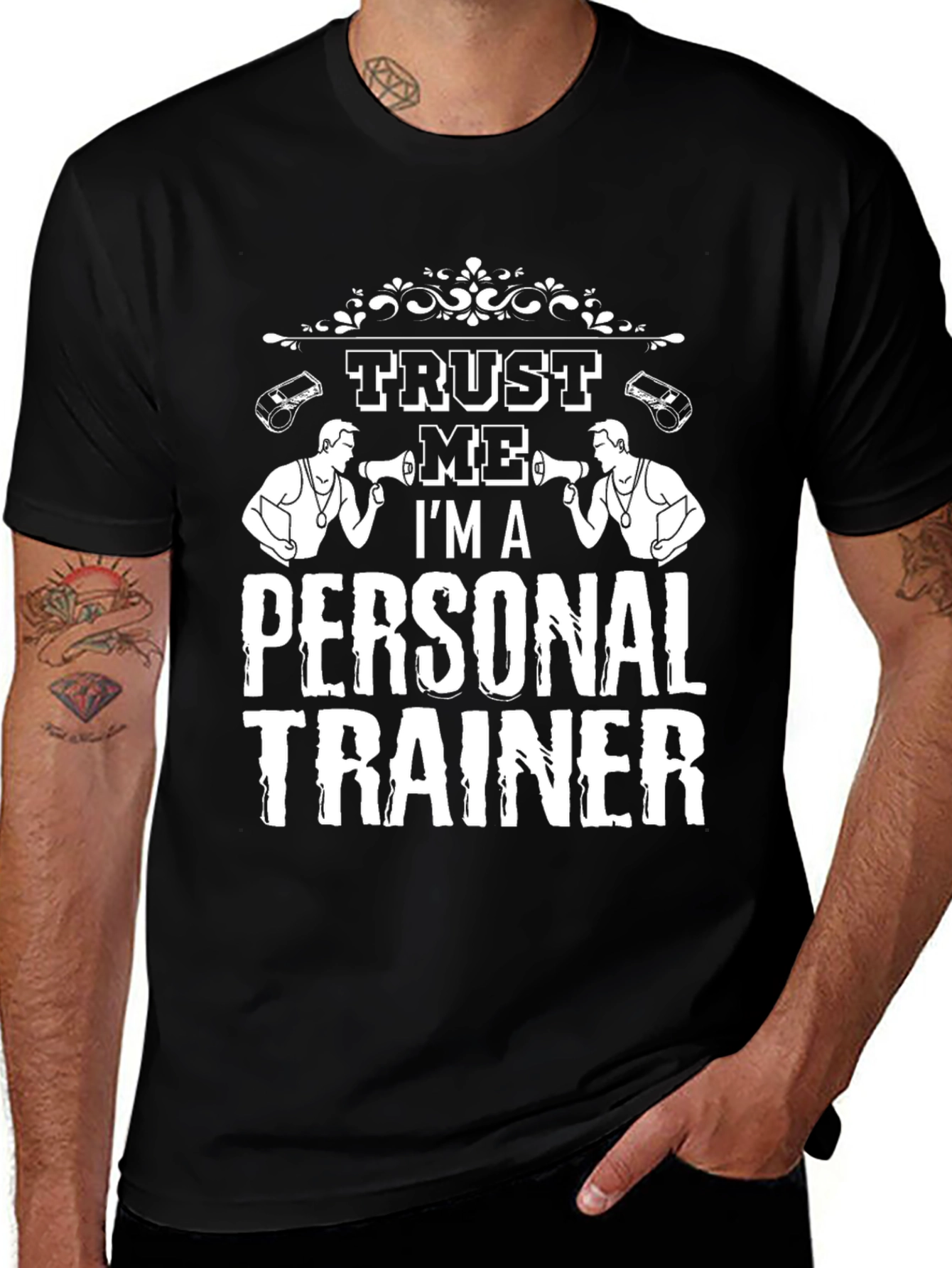 Variant 4 of Trust Me I'm a Personal Trainer T-Shirt