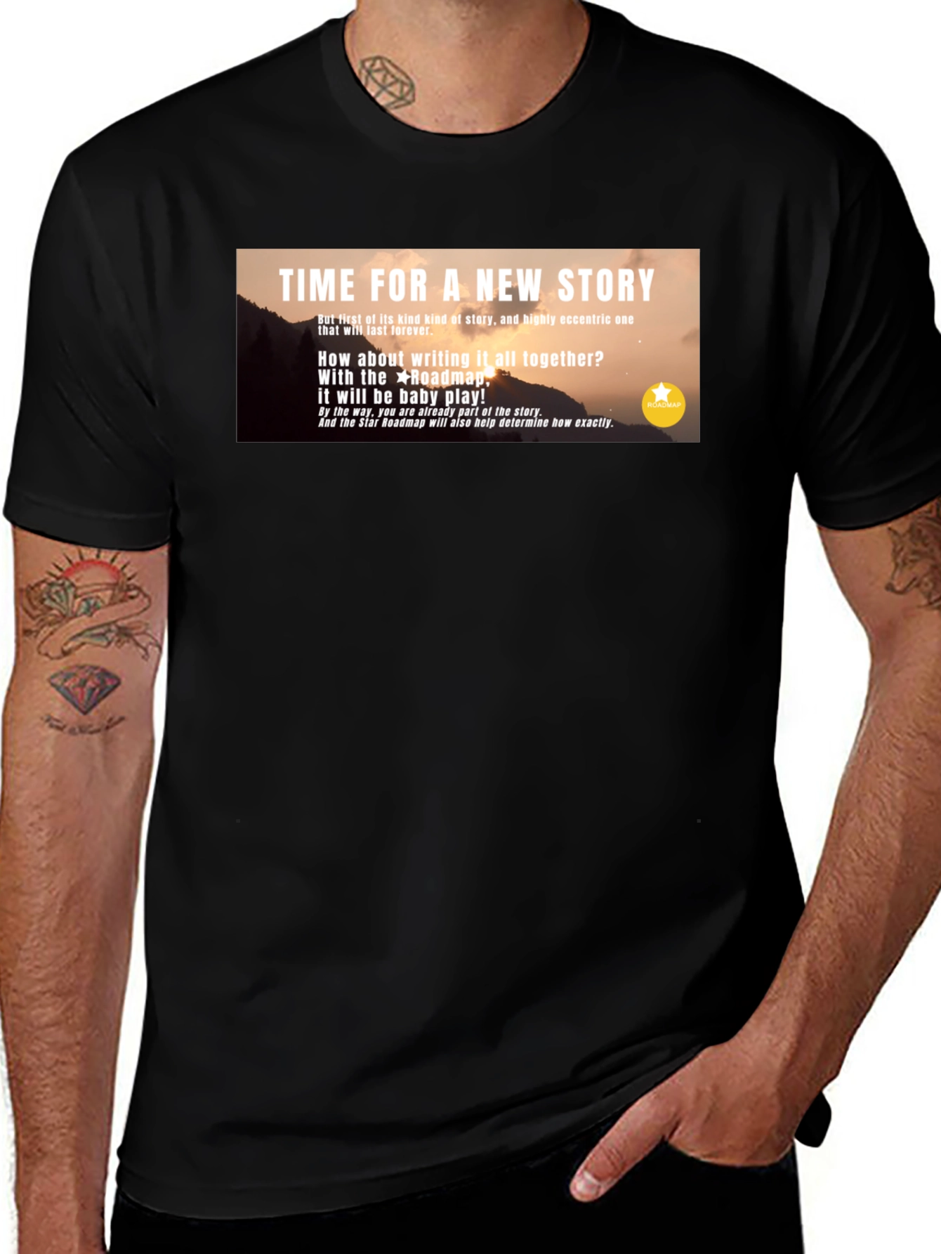 Variant 20 of Time For A New Story T-Shirt