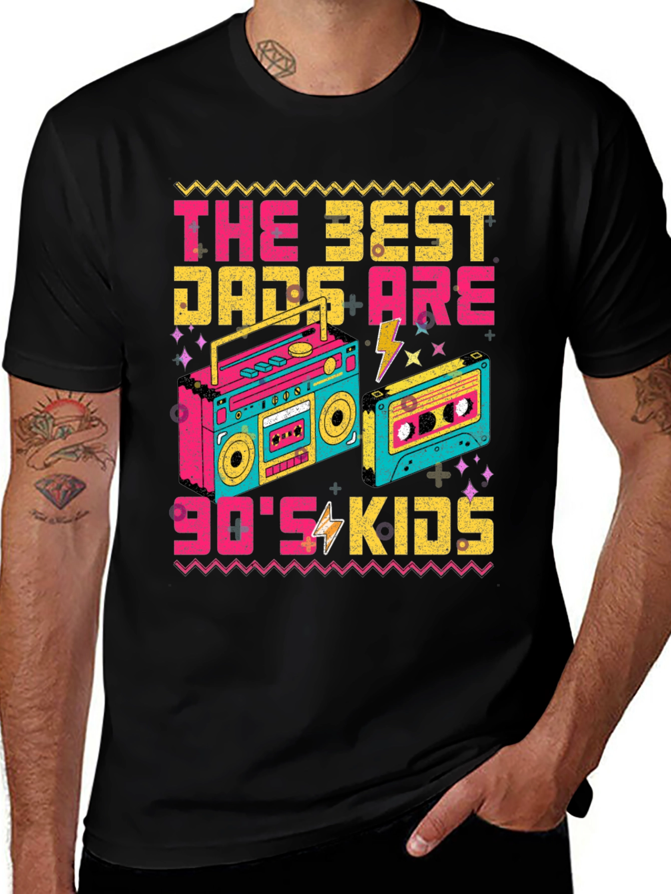 Best Dads Are 90's Kids T-Shirt