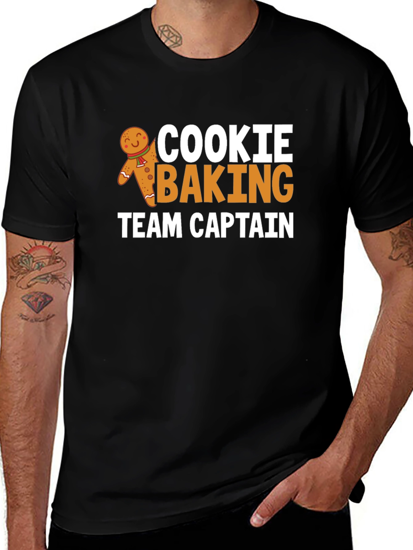 Cookie Baking Team Captain Graphic T-Shirt