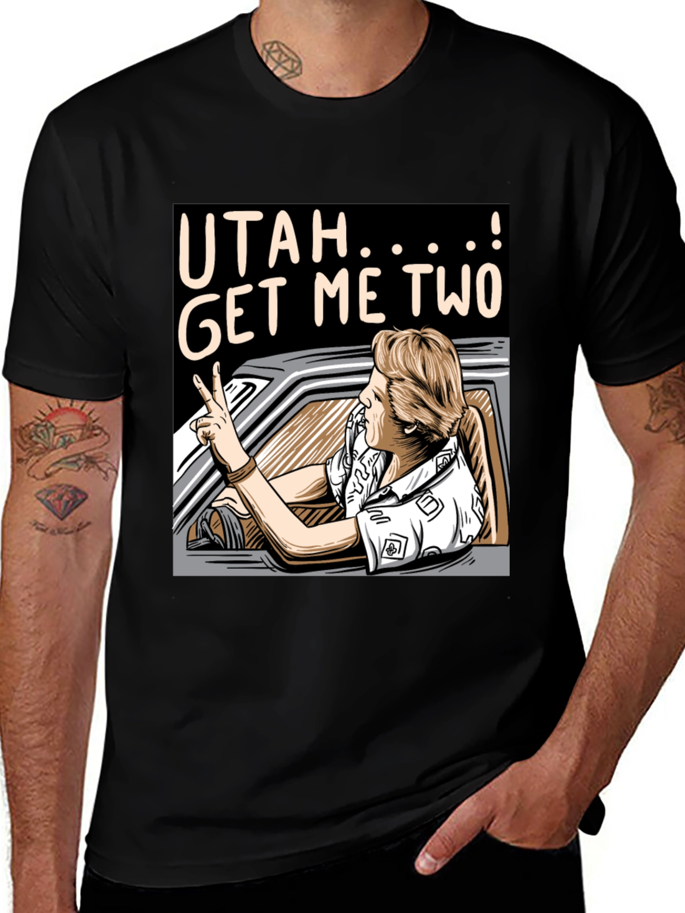 Variant 24 of Utah Get Me Two T-Shirt - Point Break Inspired Tee