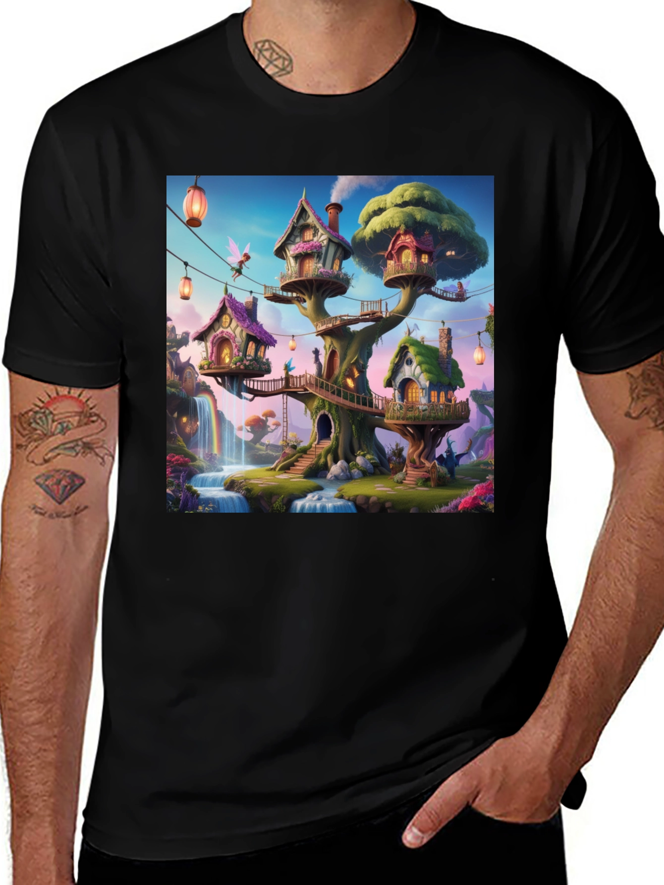 Variant 15 of Enchanted Treehouse T-Shirt