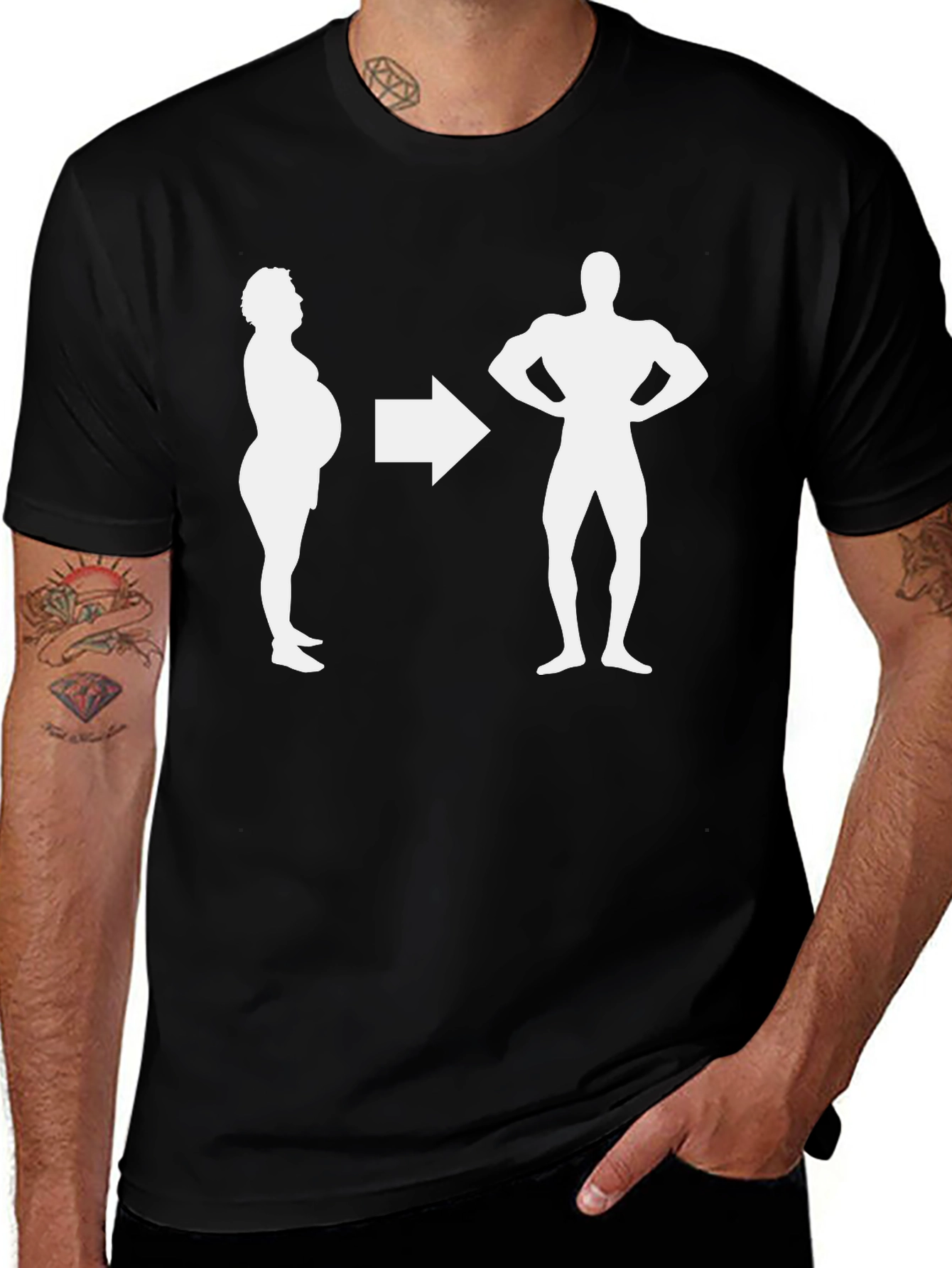 Transformation T-Shirt: From Curves to Gains!