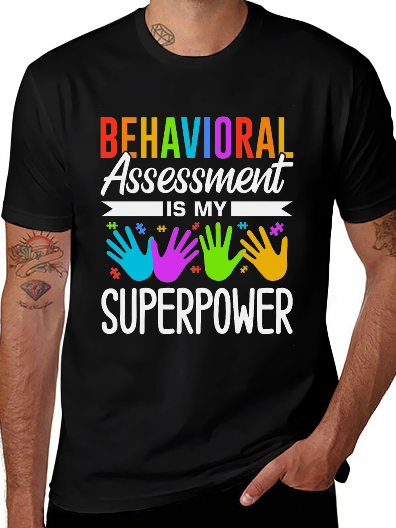 Behavioral Assessment Superpower T-Shirt