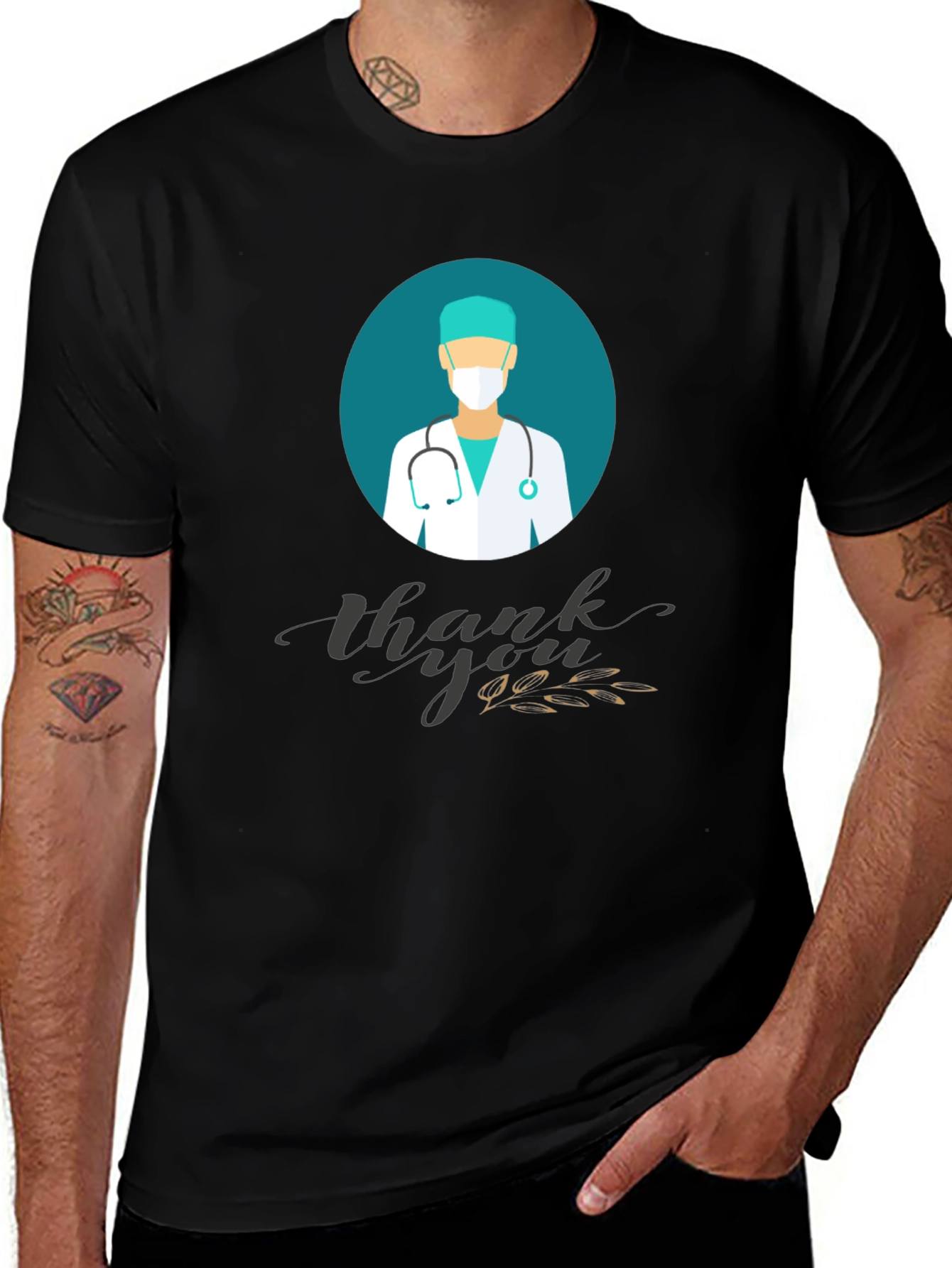 Thank You Healthcare Hero T-Shirt - Unisex