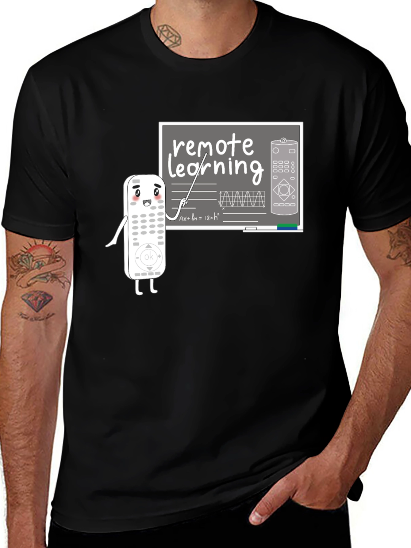 Variant 12 of Remote Learning Graphic Tee
