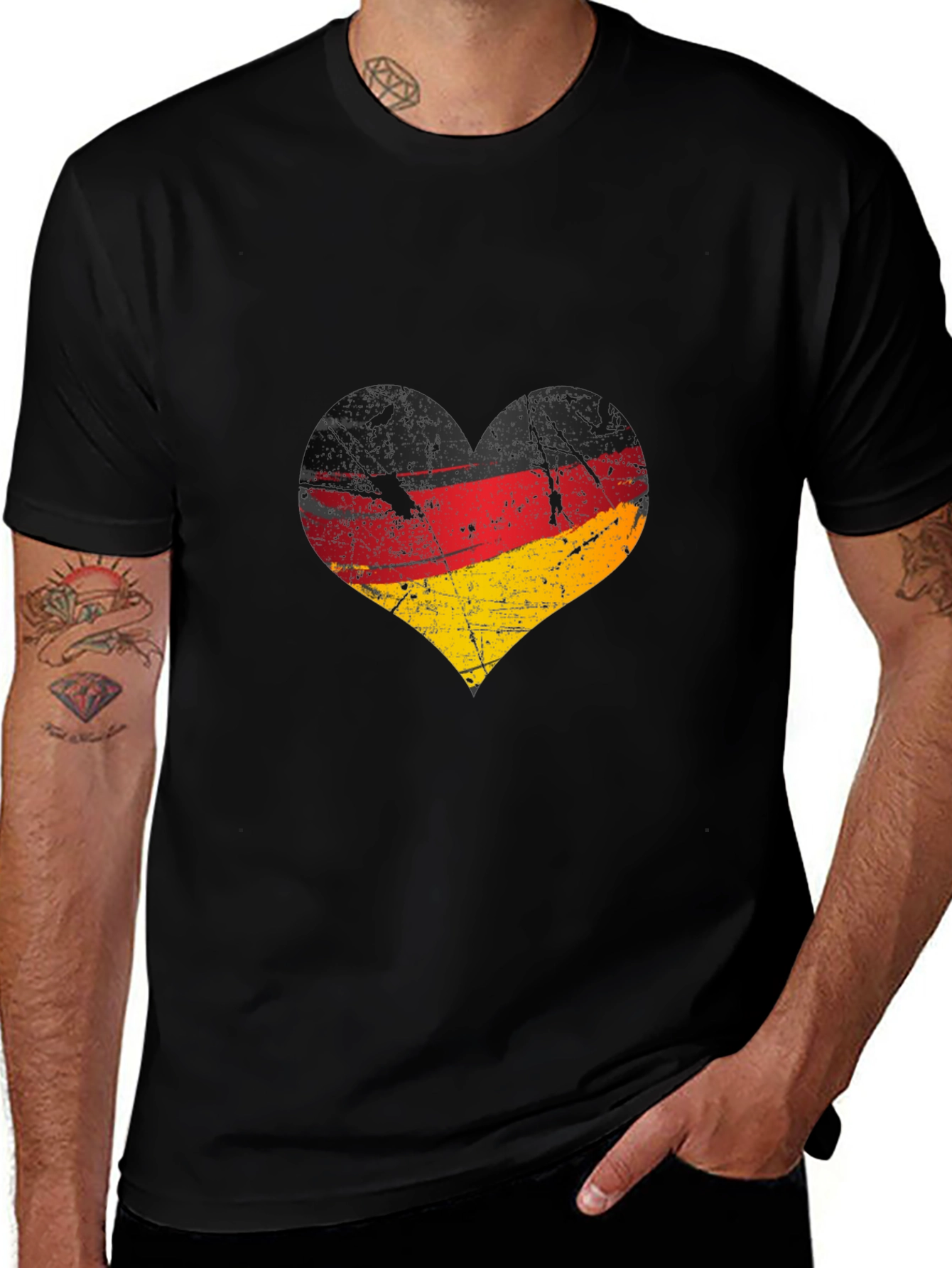 Germany Heart Flag T-Shirt