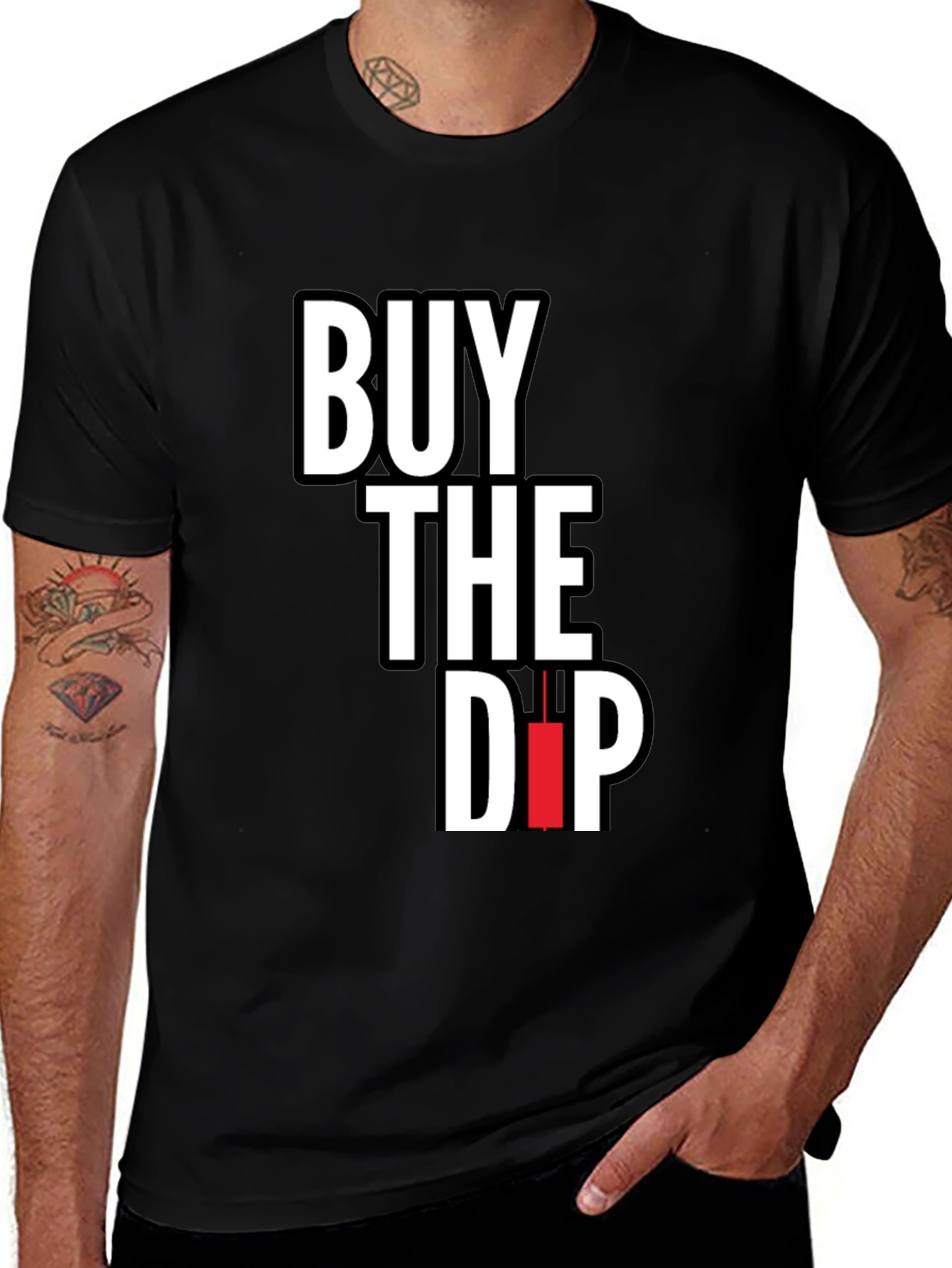 Buy The Dip T-Shirt - Stock Market Apparel